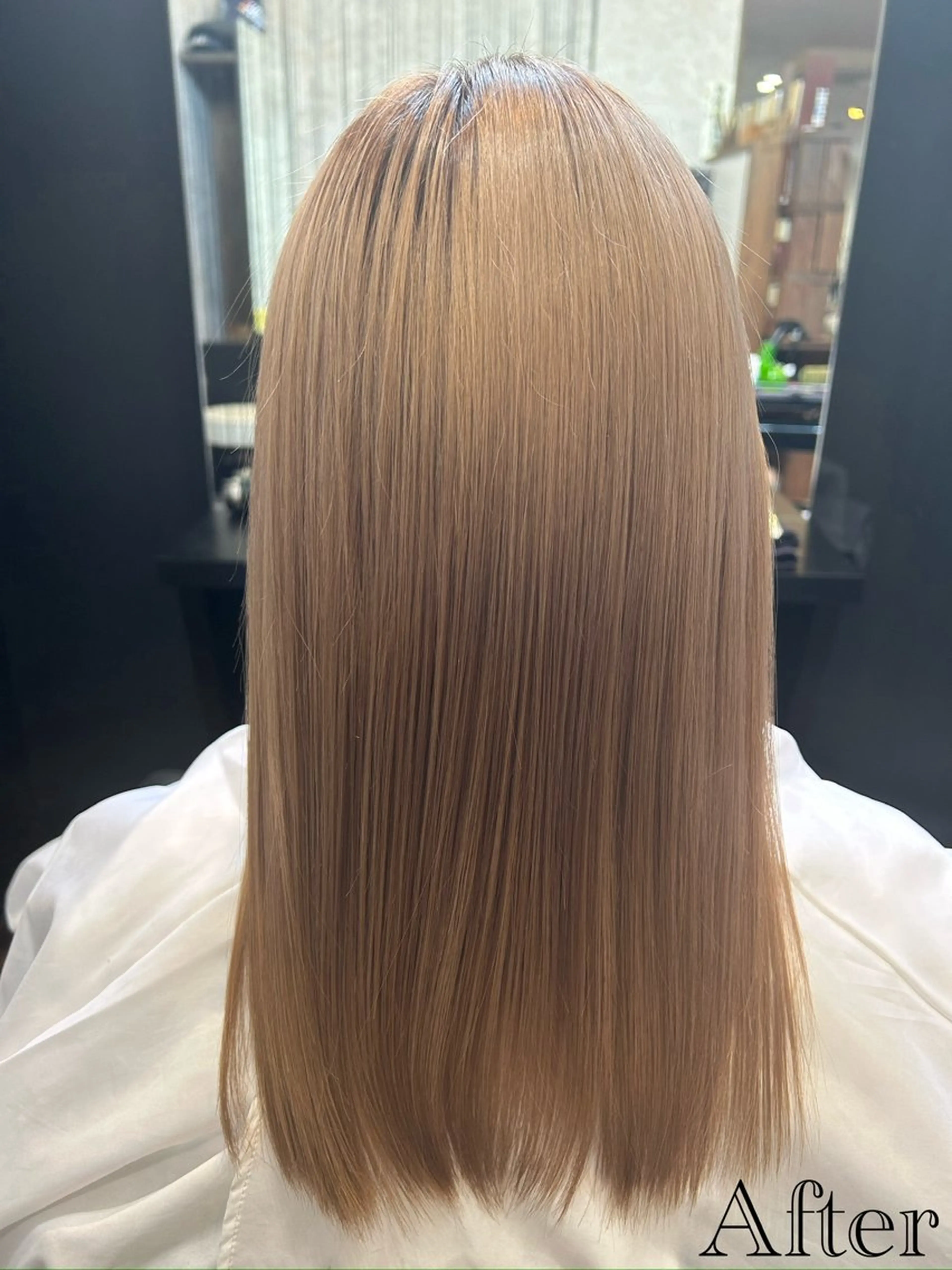 セミロング 髪質改善 トリートメント インテグリ勝原所属・堀野 佑磨のヘアスタイル