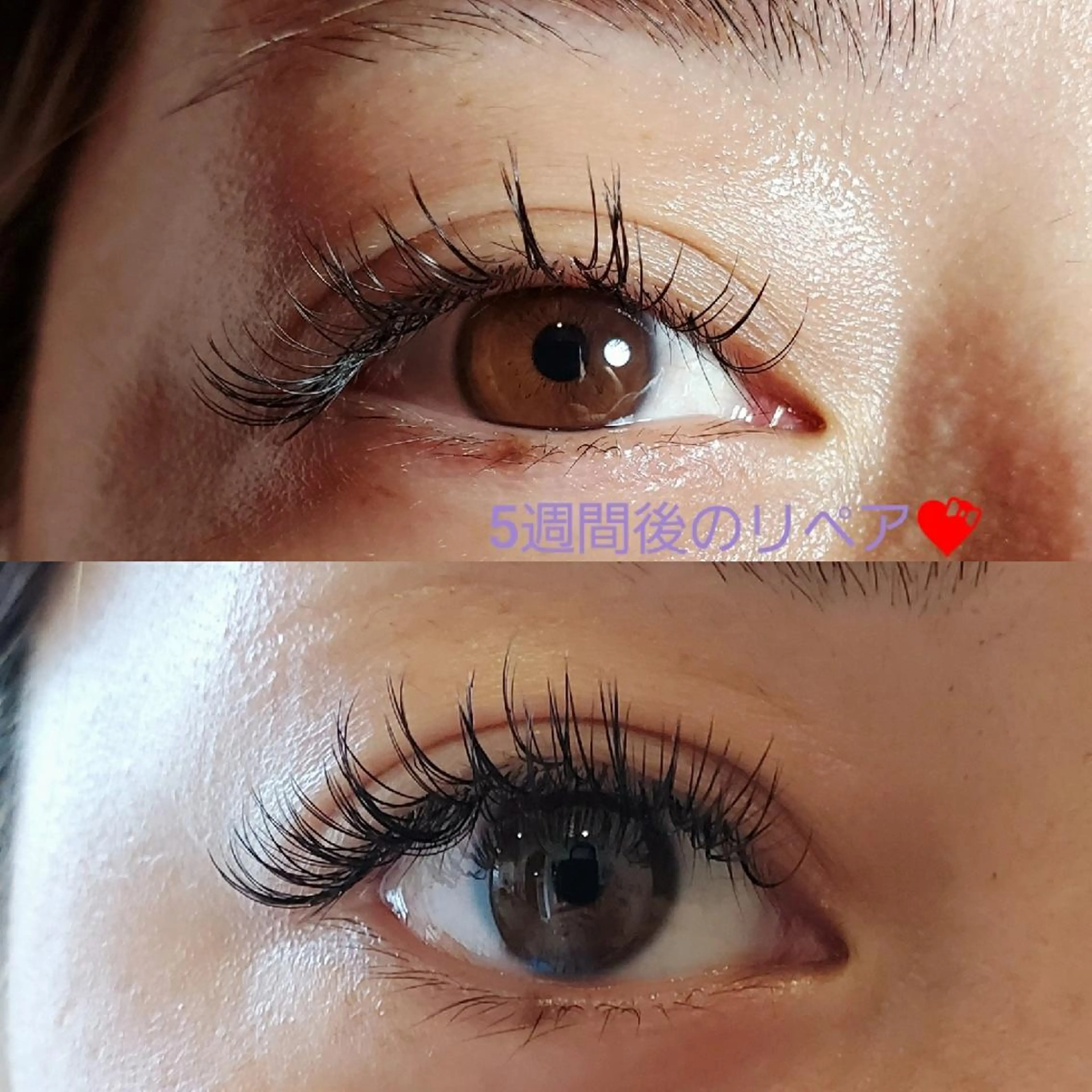マツエク・マツパ 付け放題 バインドロック カラーマツエク フラットラッシュ ボリュームラッシュ マツエク Hair＆beauty BRY所属・BRY✂ ブライ‪のマツエク・マツパデザイン