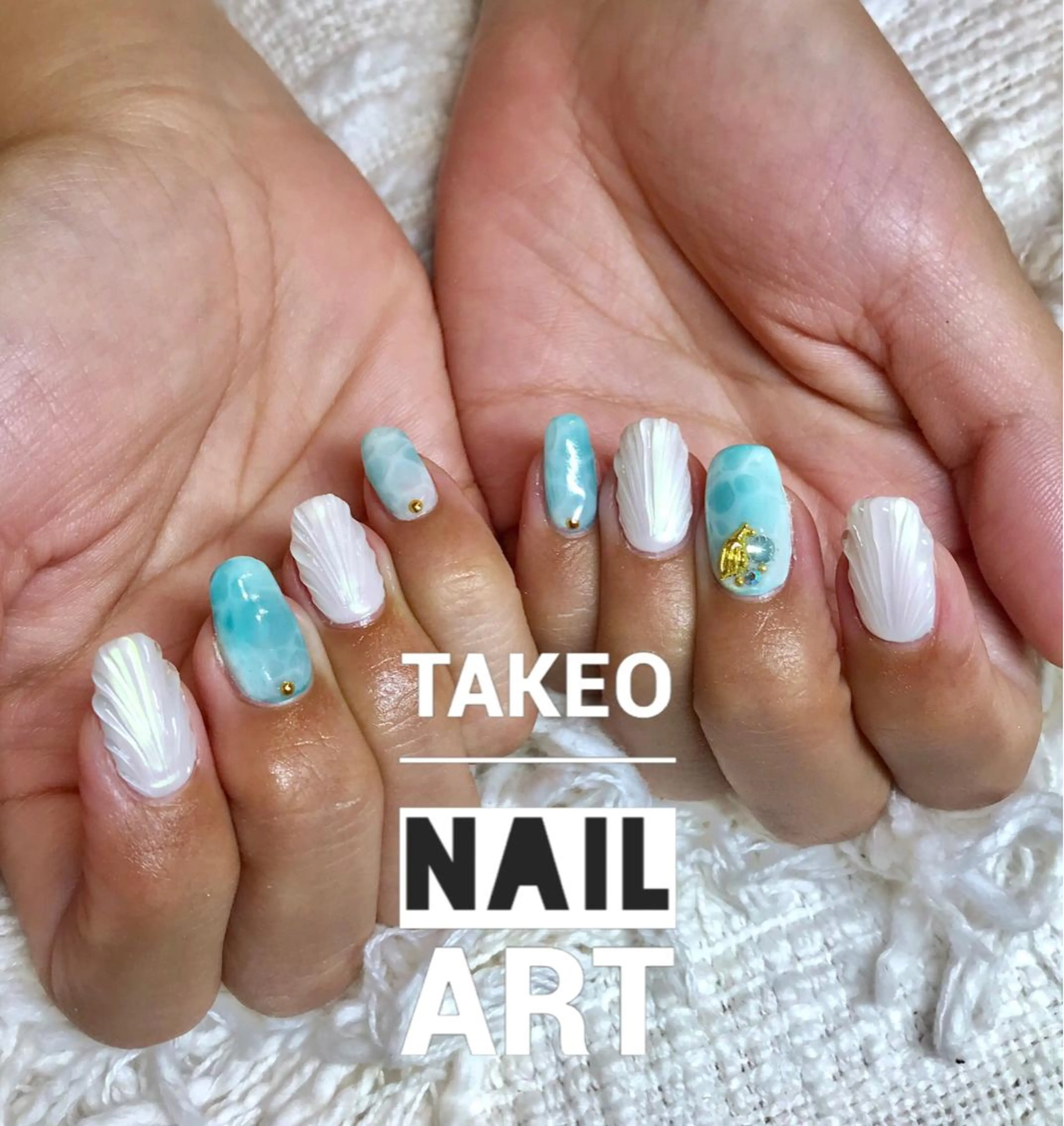 ミディアム ネイル nail&eye Aoのマツエク・マツパデザイン
