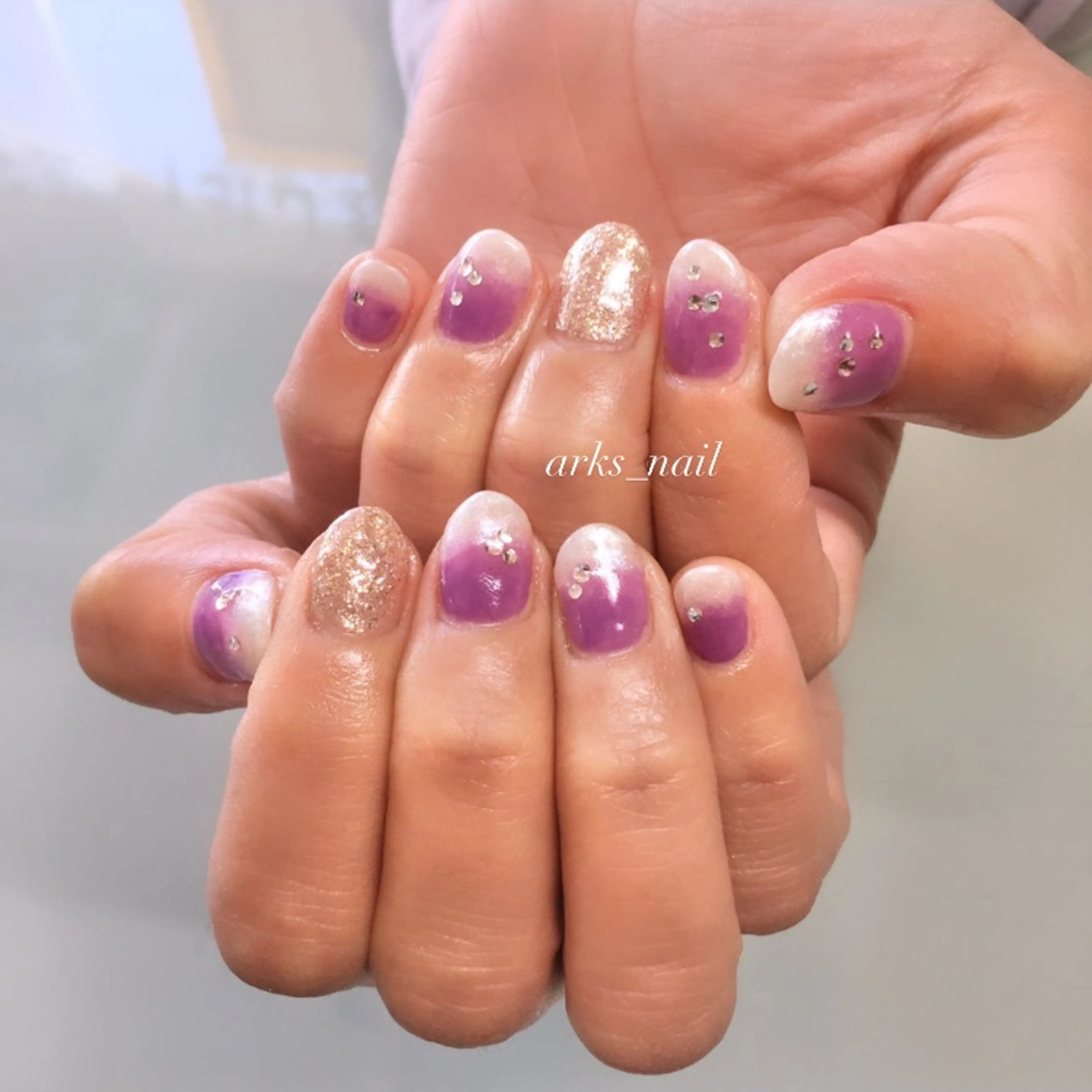 ネイル ジェルネイル ハンドネイル アークス所属・arks nailのネイルデザイン