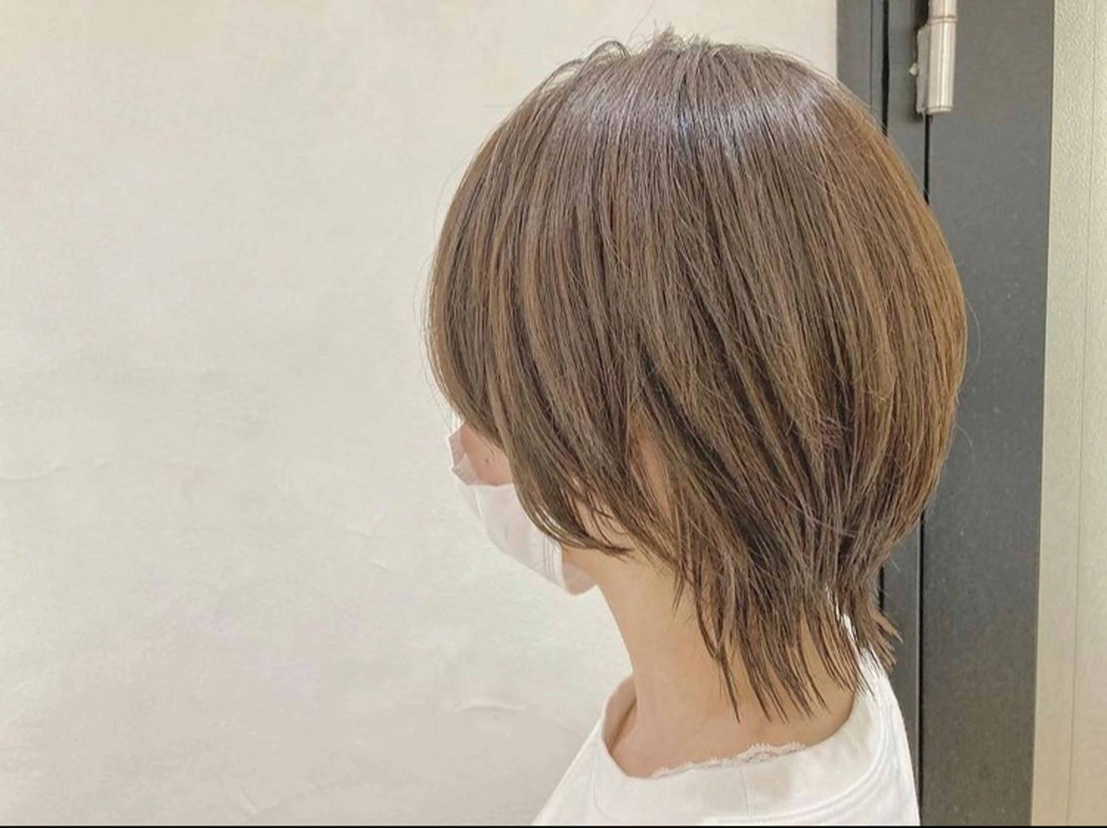 ショート カラー ヘアアレンジ ショートヘア ウルフカット エグチ アキラのヘアスタイル