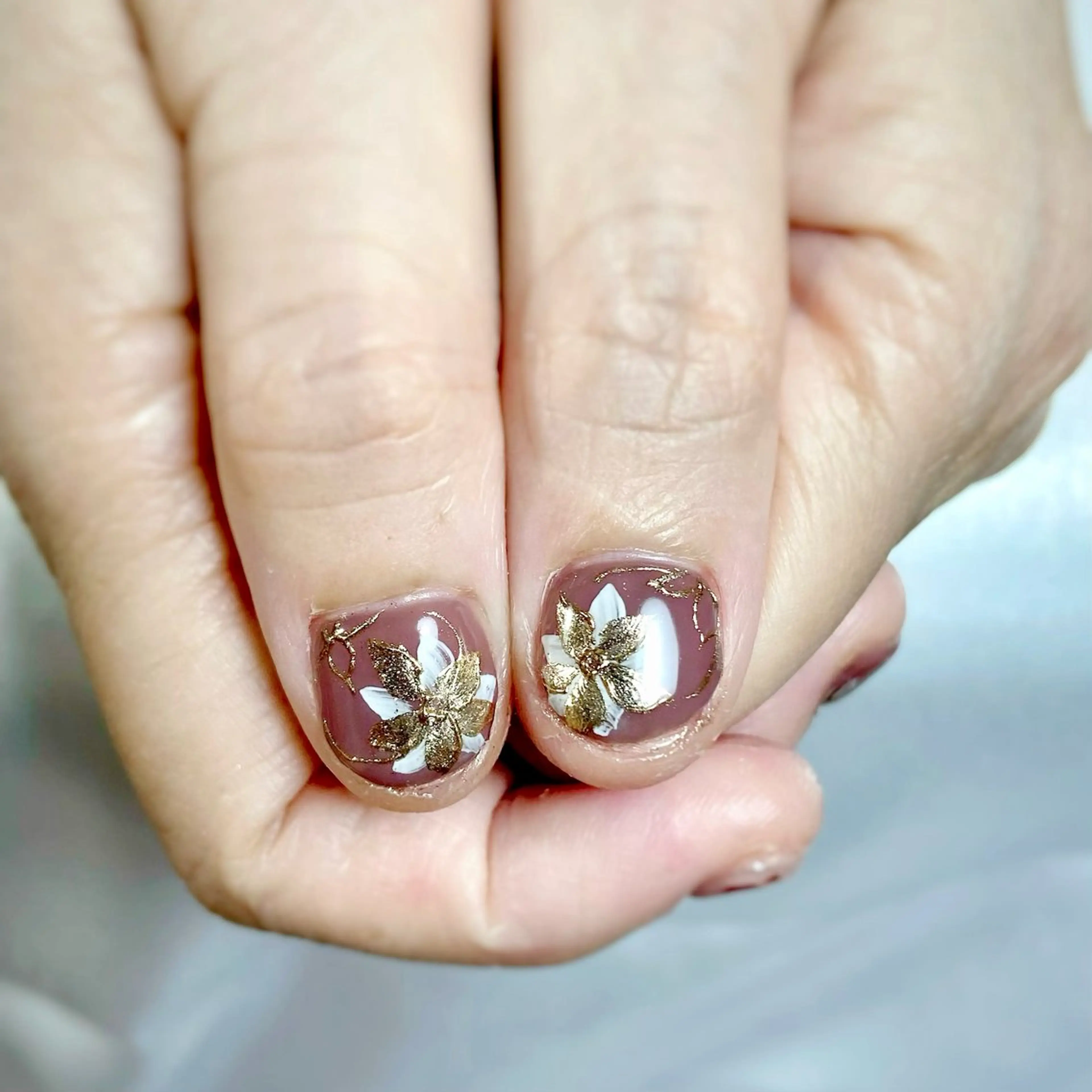 ネイル フラワーネイル ﾈｲﾙｻﾛﾝ Bellefleurのネイルデザイン