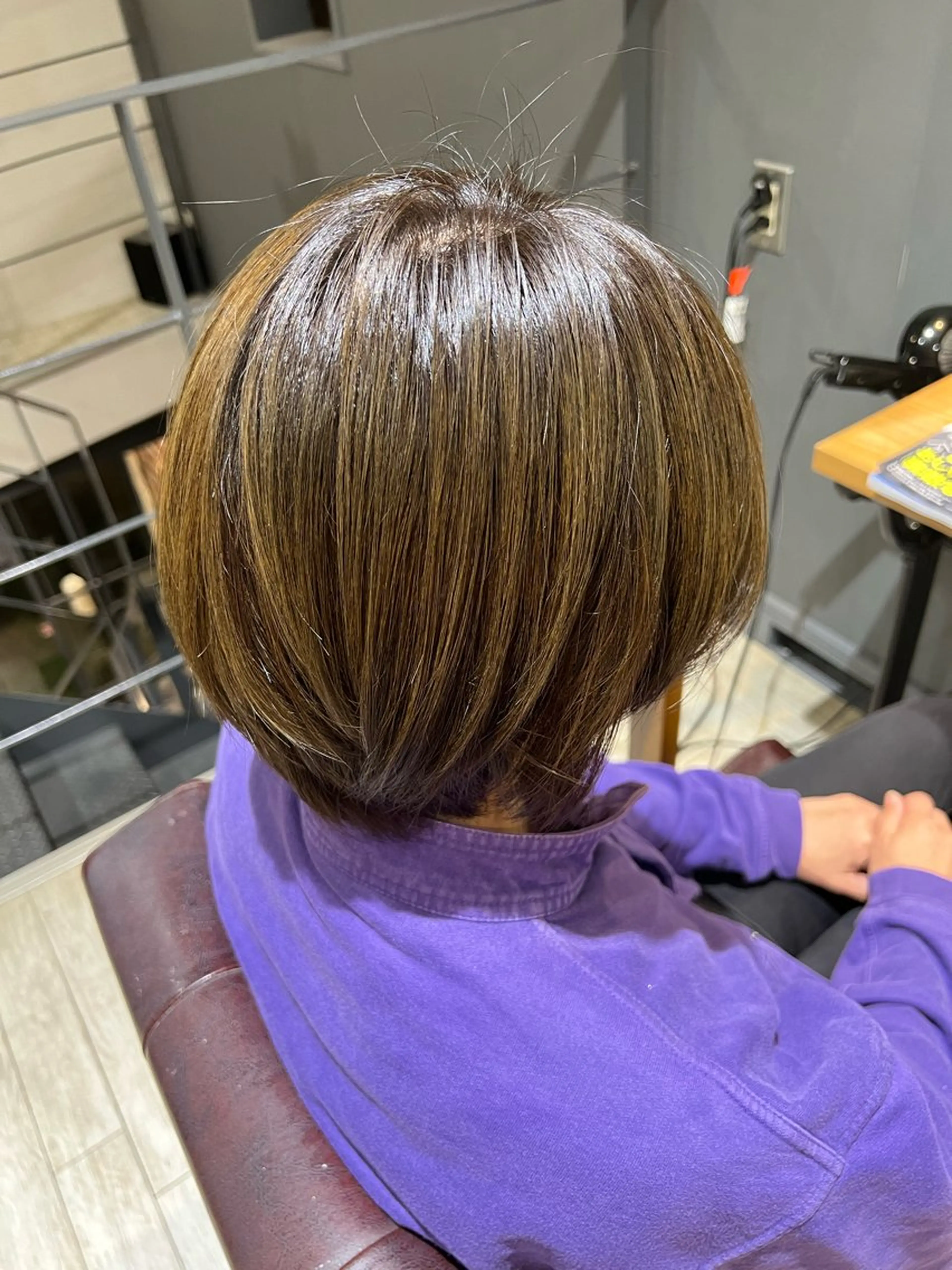 カラー ヘアカラー トリートメント ayumi hondaのヘアスタイル