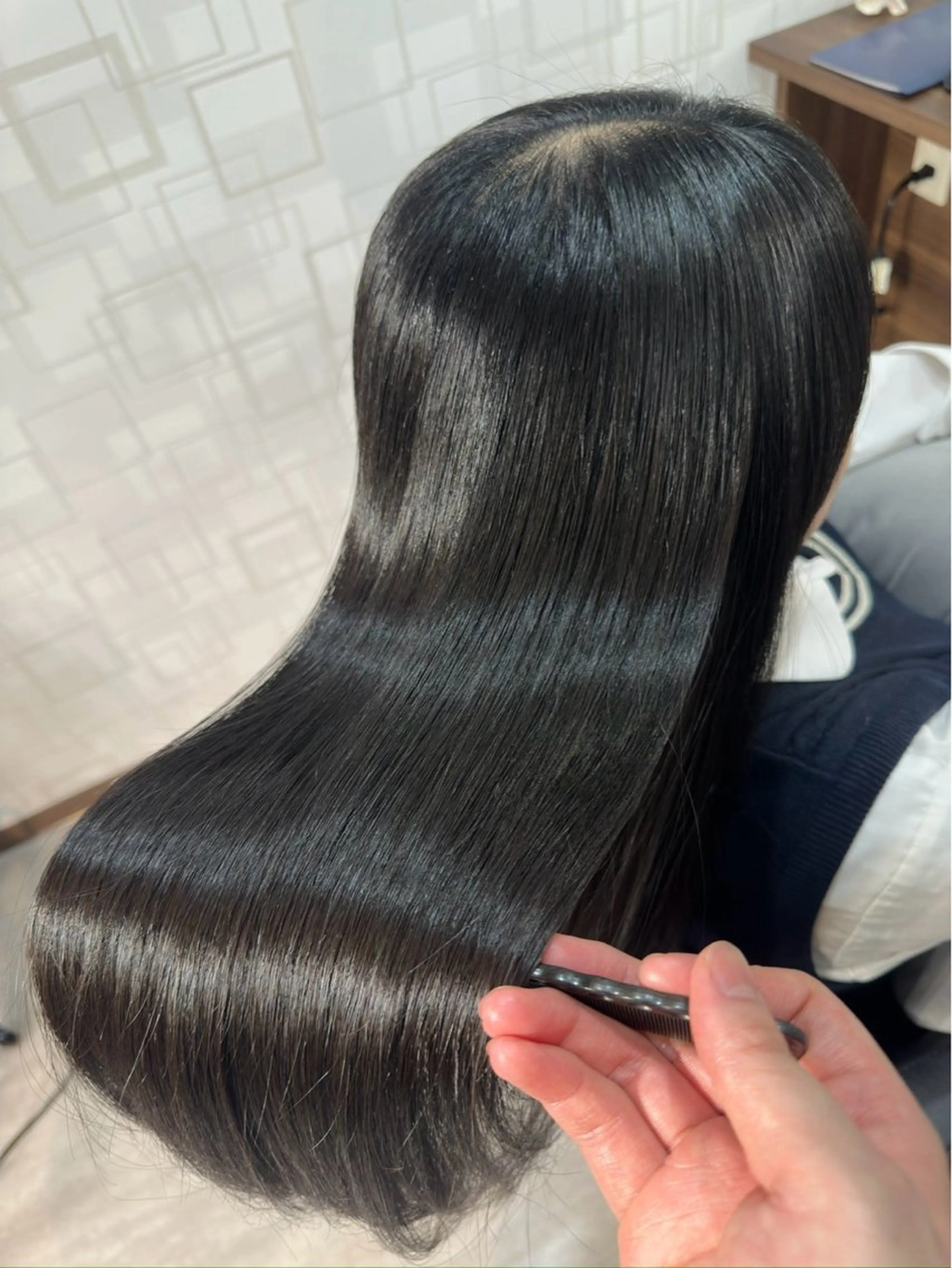 ✨当日限定1日1人まで✨美髪矯正＋8stepトリートメント(カット無料で追加可)の写真