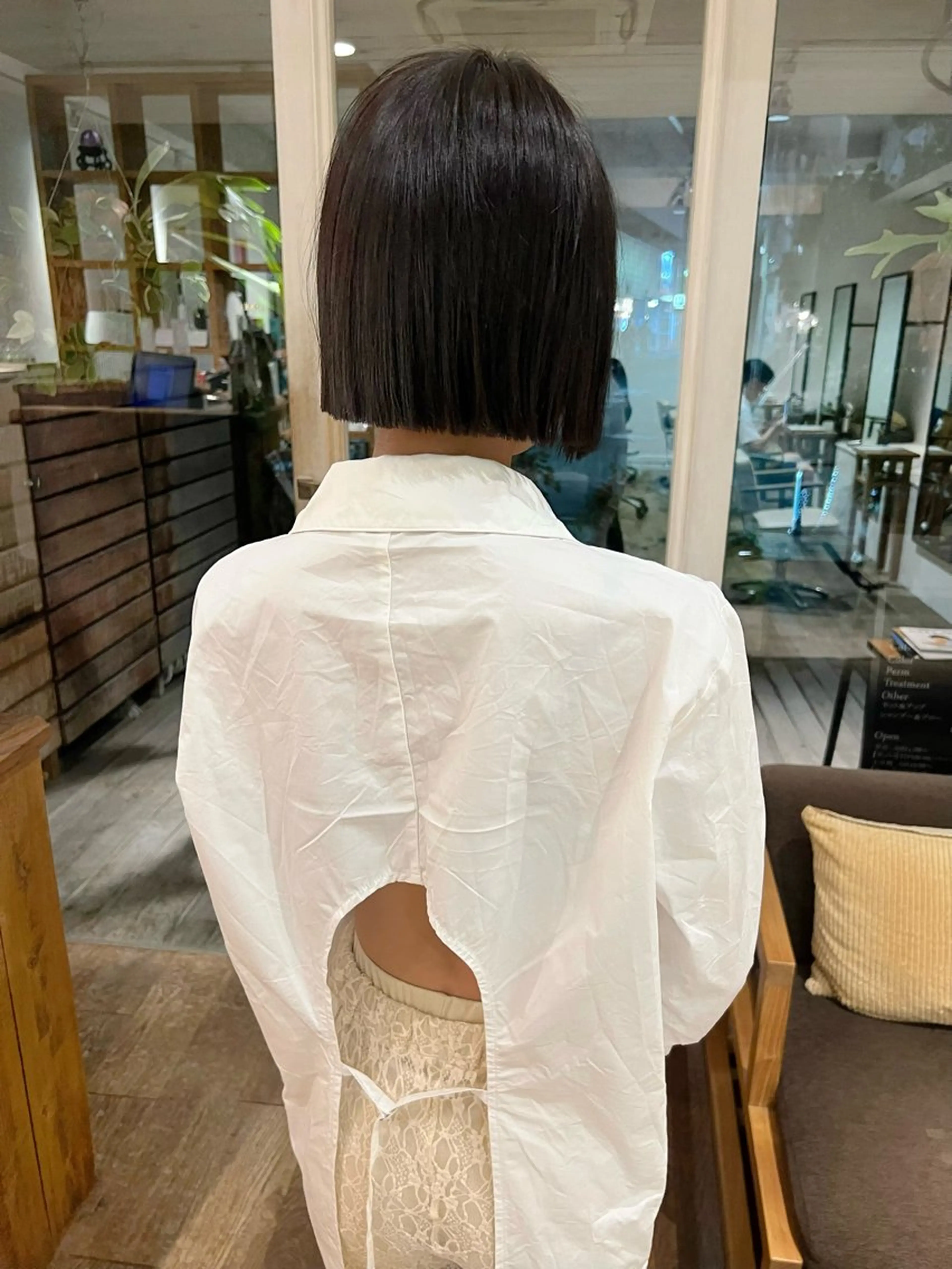 ショート 天王寺美容室/暖色 カラー/chikaのヘアスタイル