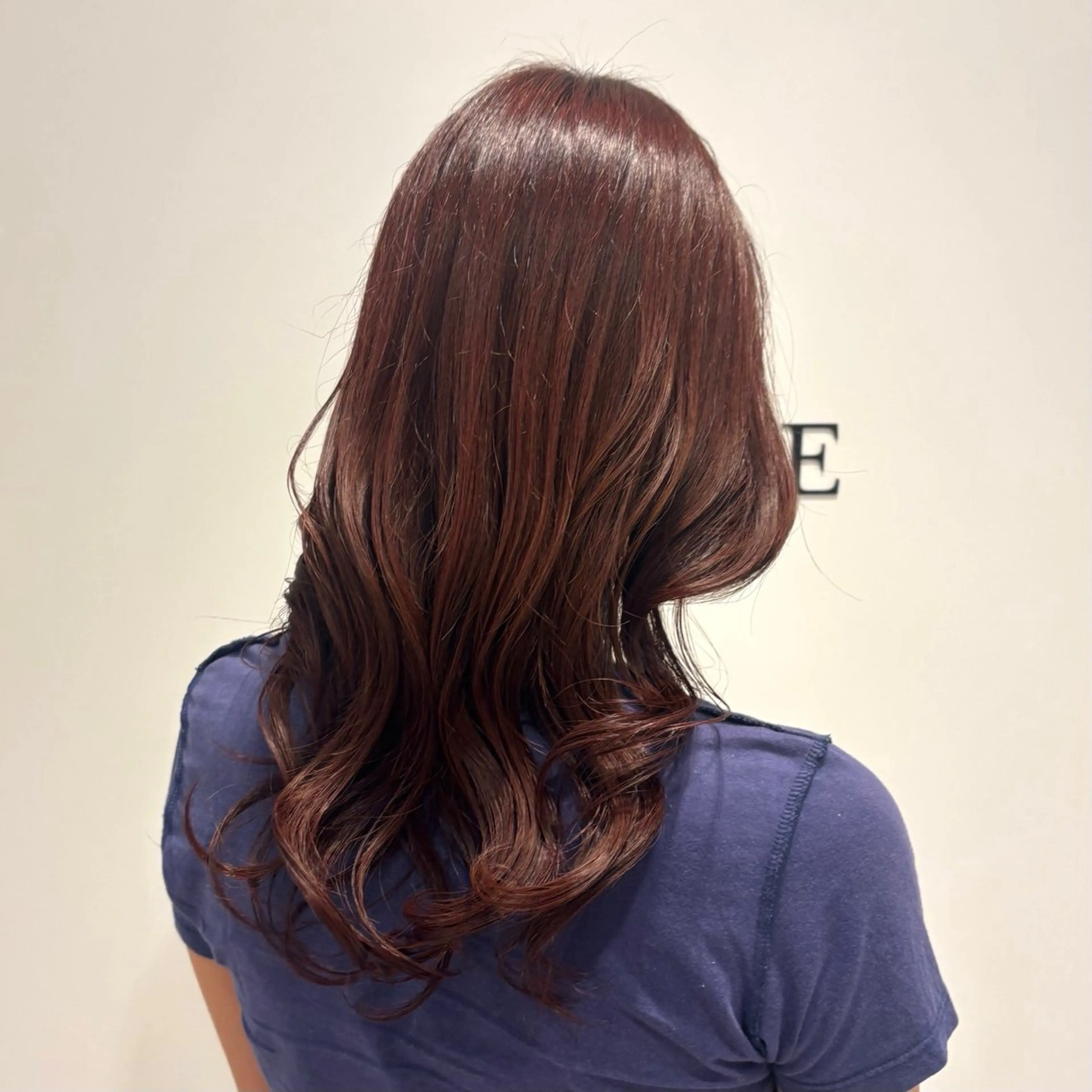 セミロング くびれヘア レイヤーカット カット ヘアカラー 艶カラー/アレンジ 💟すなおのヘアスタイル