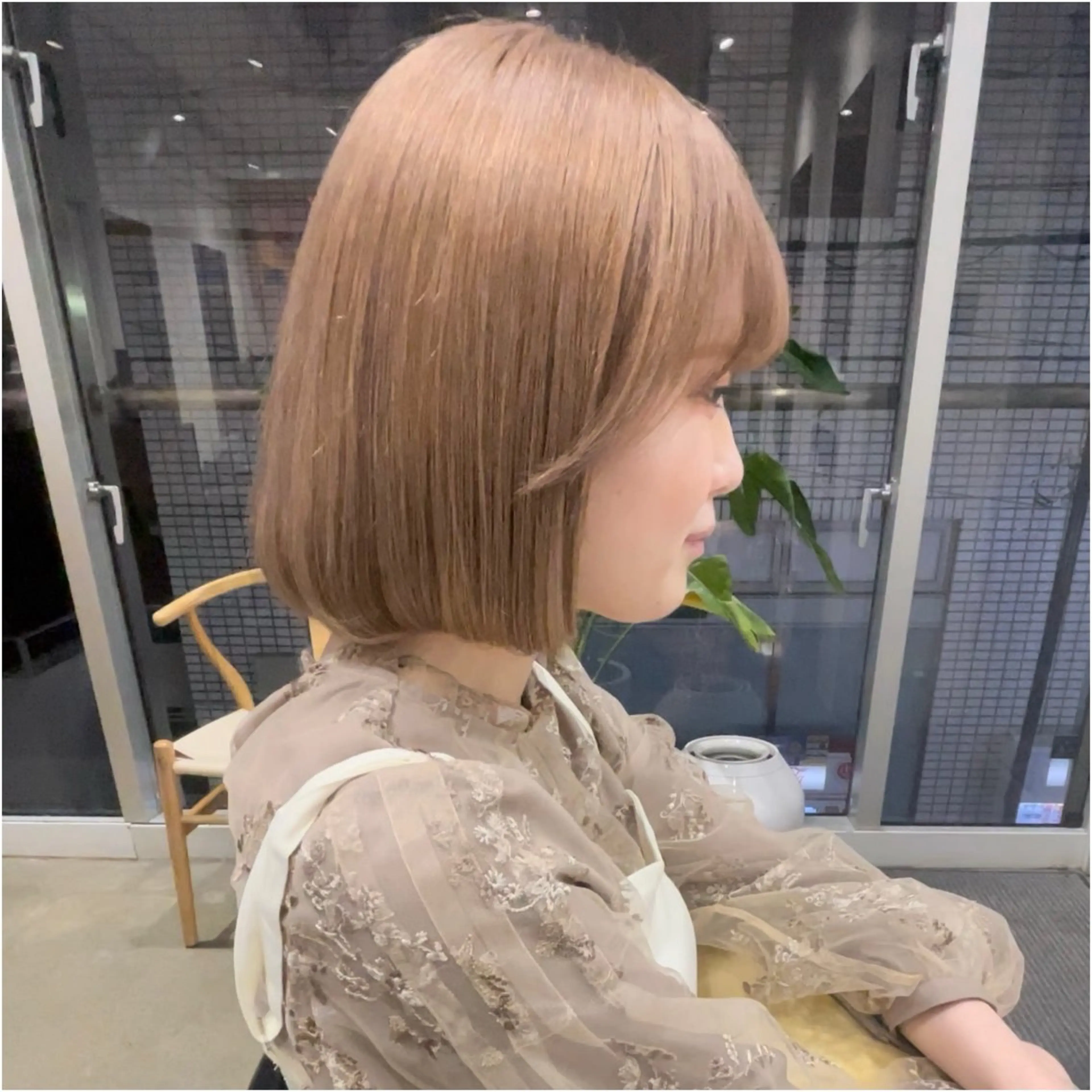 ミディアム カラー ヘアカラー トリートメント 圧倒的なケアブリーチ /髪質改善🩵松田のヘアスタイル
