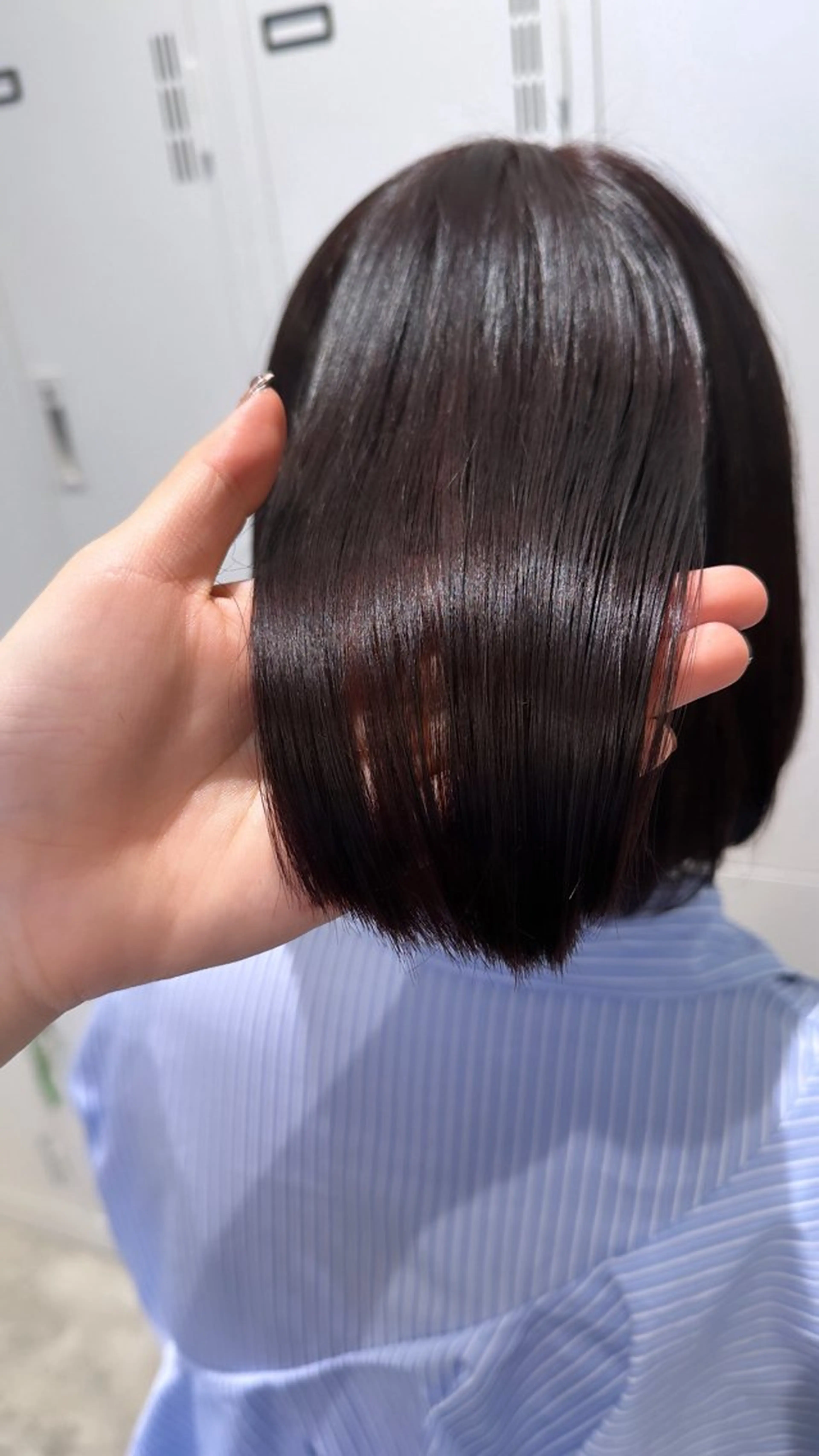ミディアム カラー ブラウンカラー ピンクカラー ピンクブラウン ミサキ￤暖色￤ブ リーチ￤カラーリストのヘアスタイル