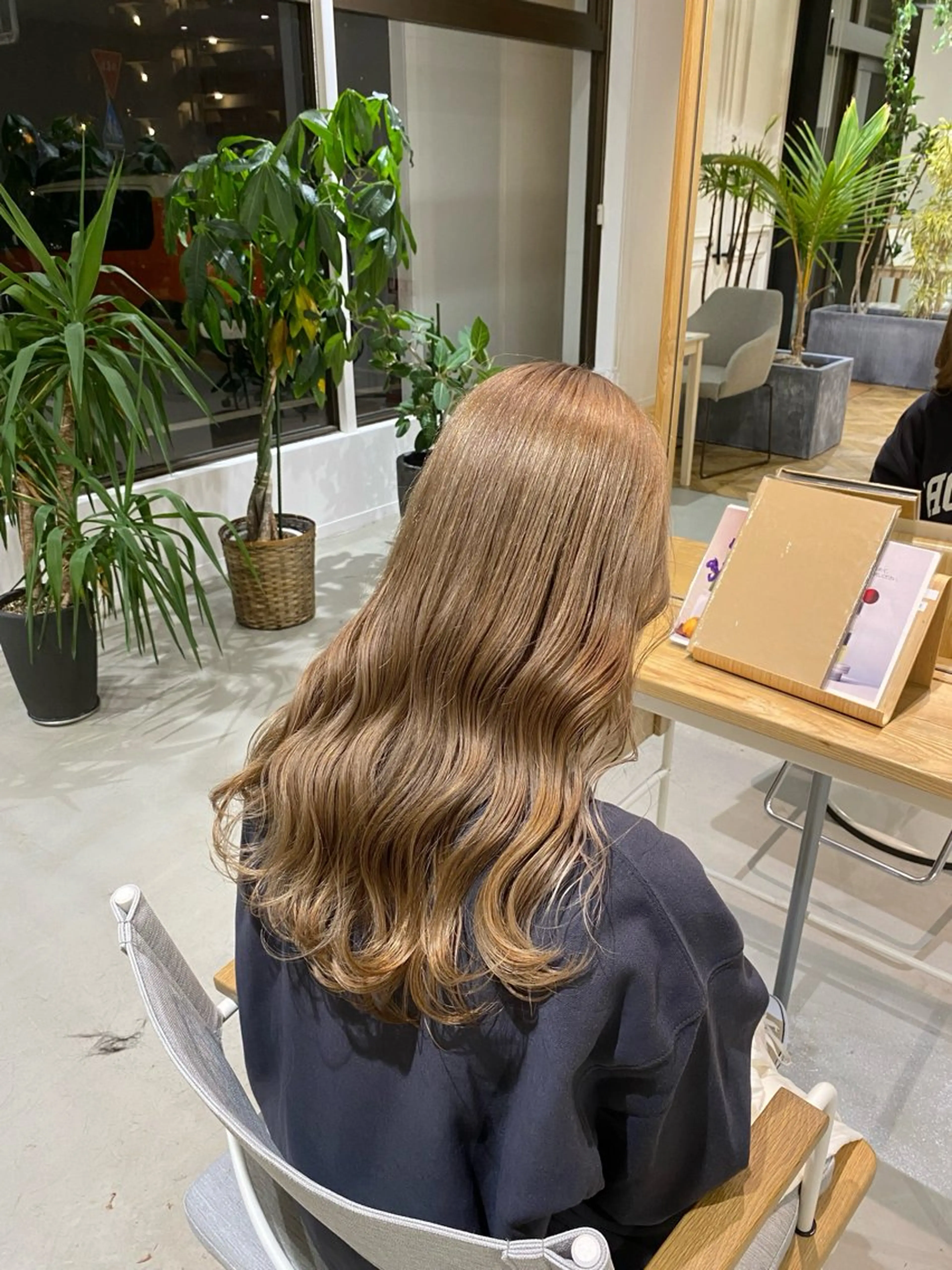 セミロング カラー ヘアカラー yate'/ Wカラー/小出捷也のヘアスタイル