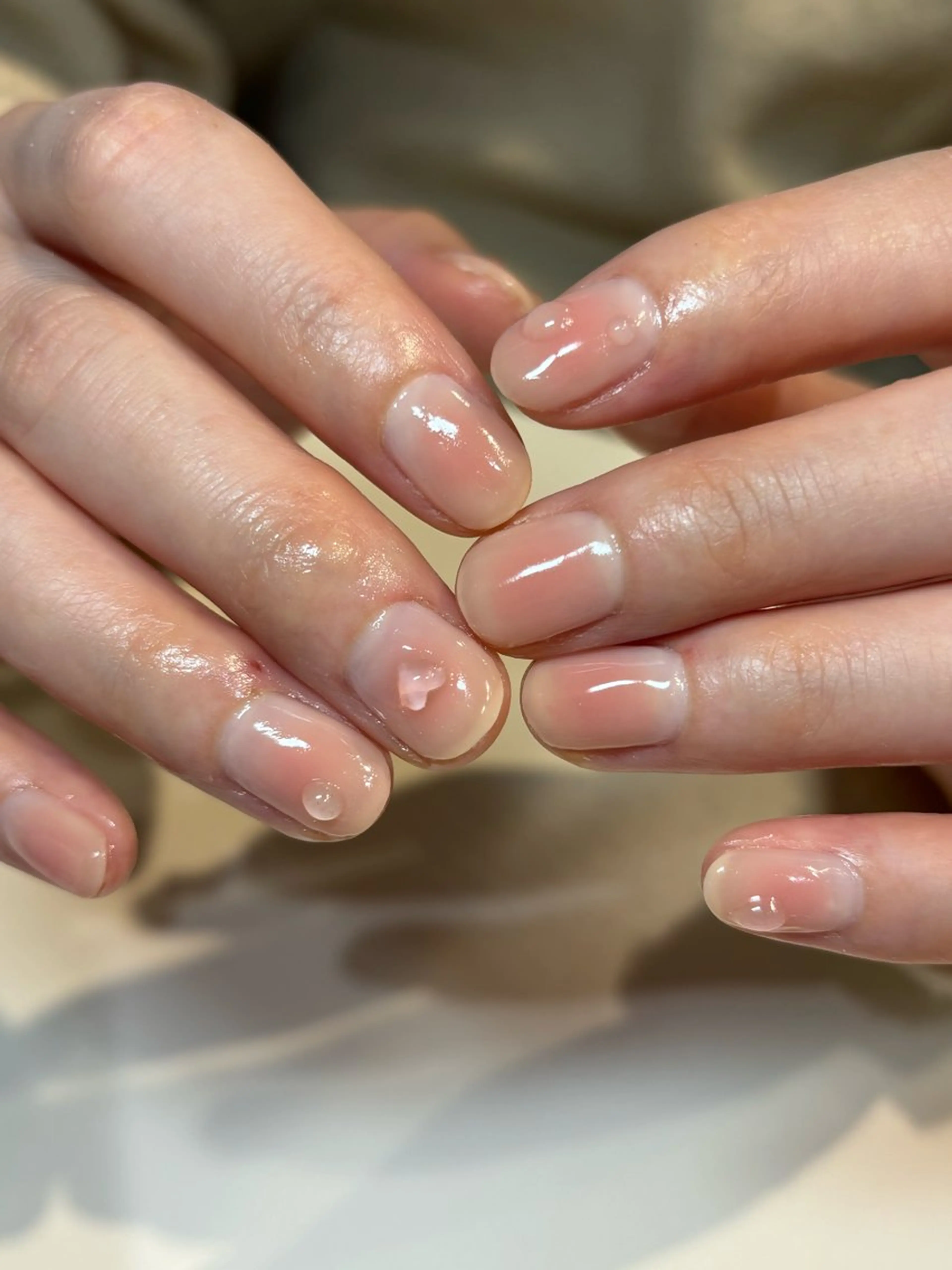 ネイル フットネイル フレンチネイル ジェルネイル グラデーション マグネットネイル ハンドネイル ヘアー.ネイル二刀流 misa🫧のヘアスタイル