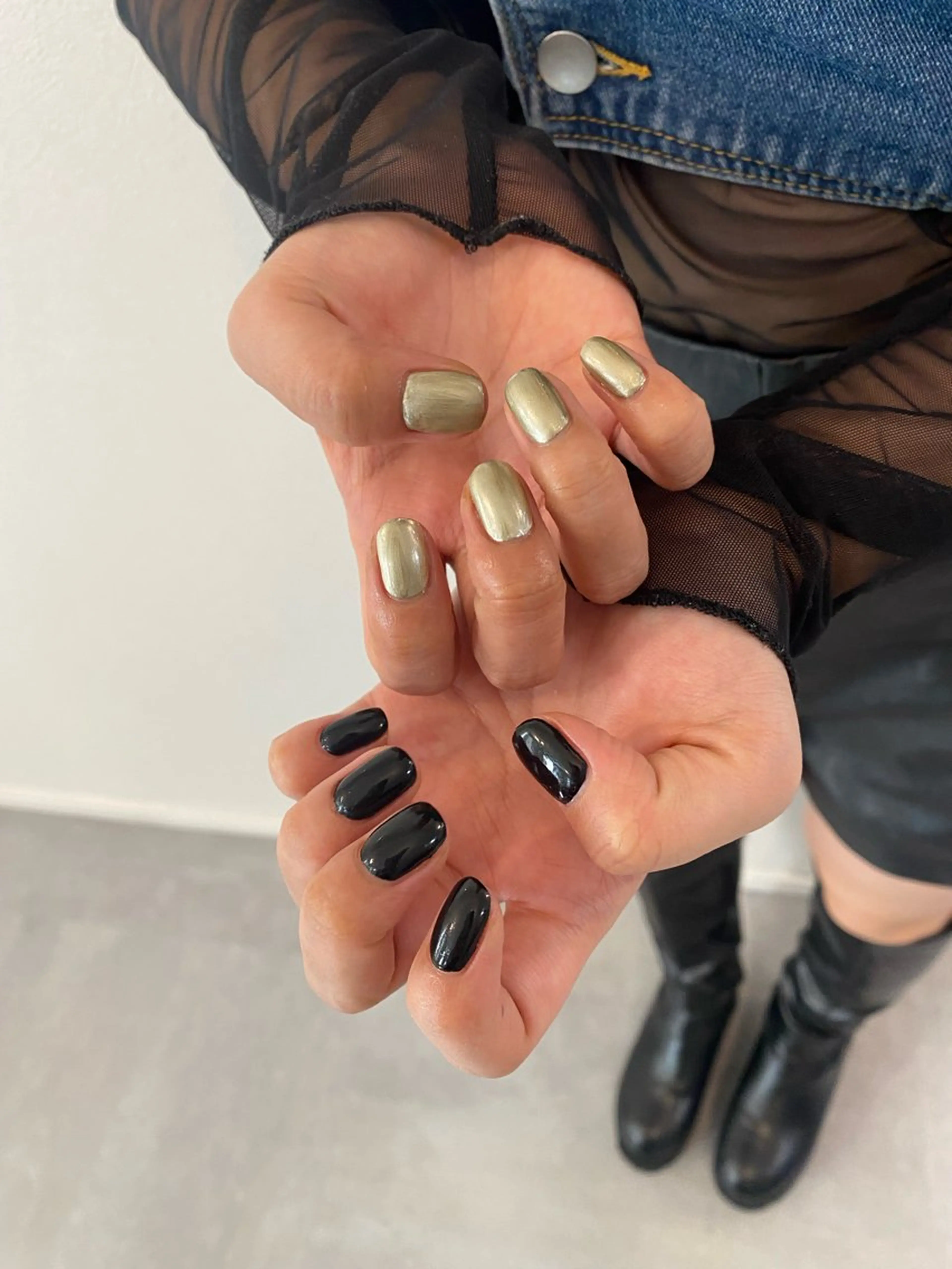 ネイル ワンカラーネイル maitani Fumiのネイルデザイン