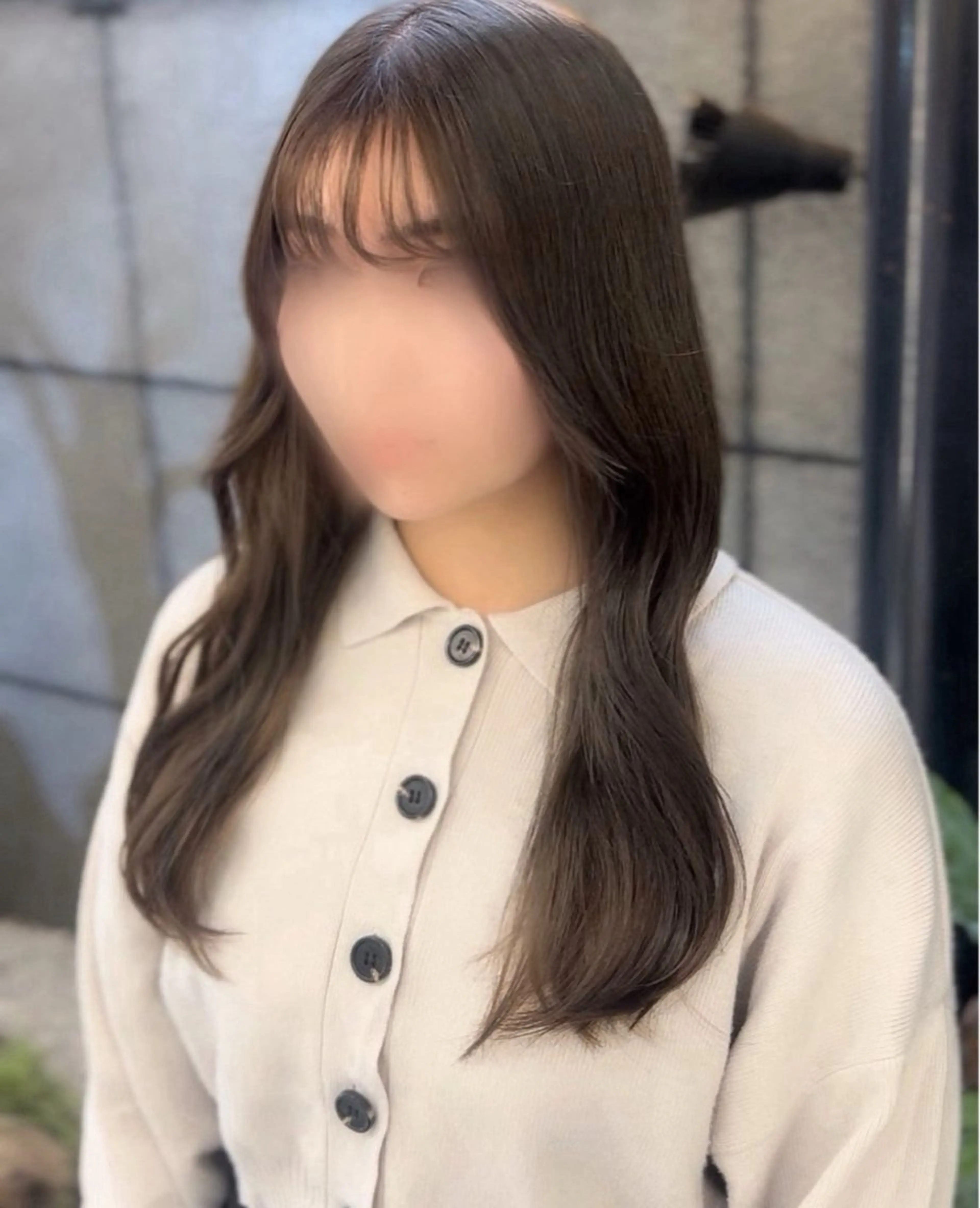 【❣️特別価格❣️】先着10名限定⚡️前髪&顔周りカット+ブリーチなしオーガニックカラー🎶の写真