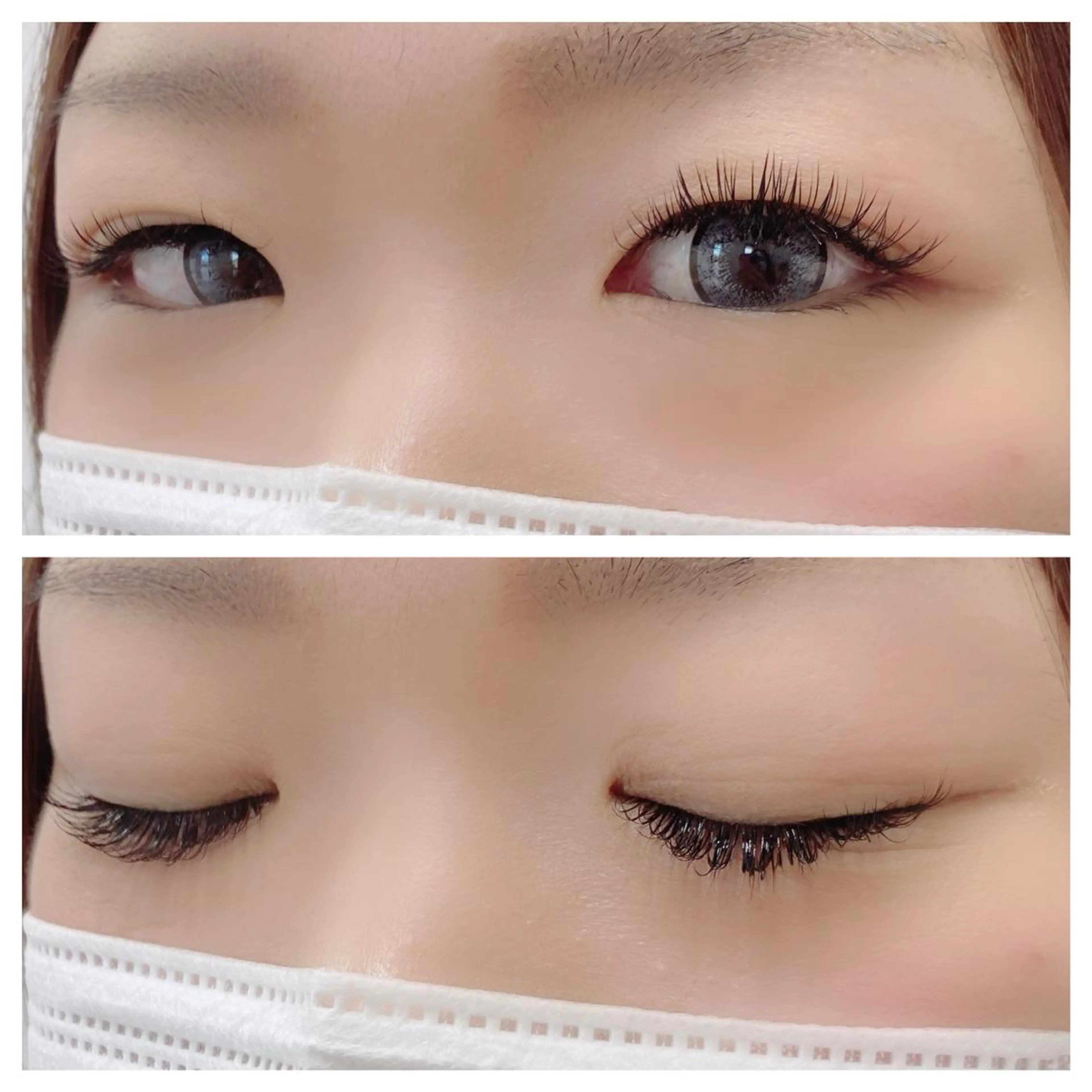 マツエク・マツパ CCカール Cカール キュート フラットラッシュ AIRISU𓍯 eyelashのマツエク・マツパデザイン