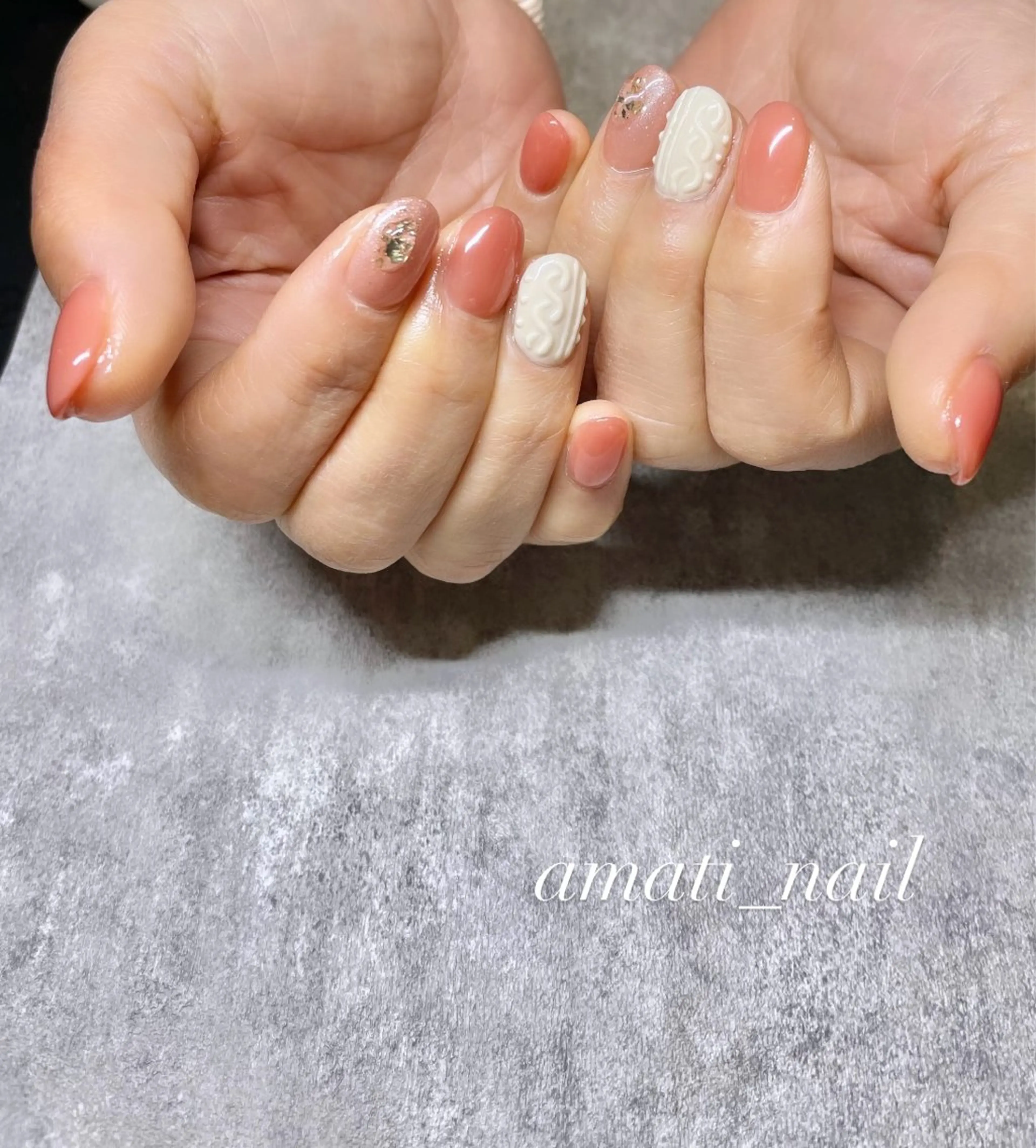 ネイル フットネイル ジェルネイル マグネットネイル ミラーネイル ニュアンスネイル ハンドネイル amati_nail TAKAKOのネイルデザイン