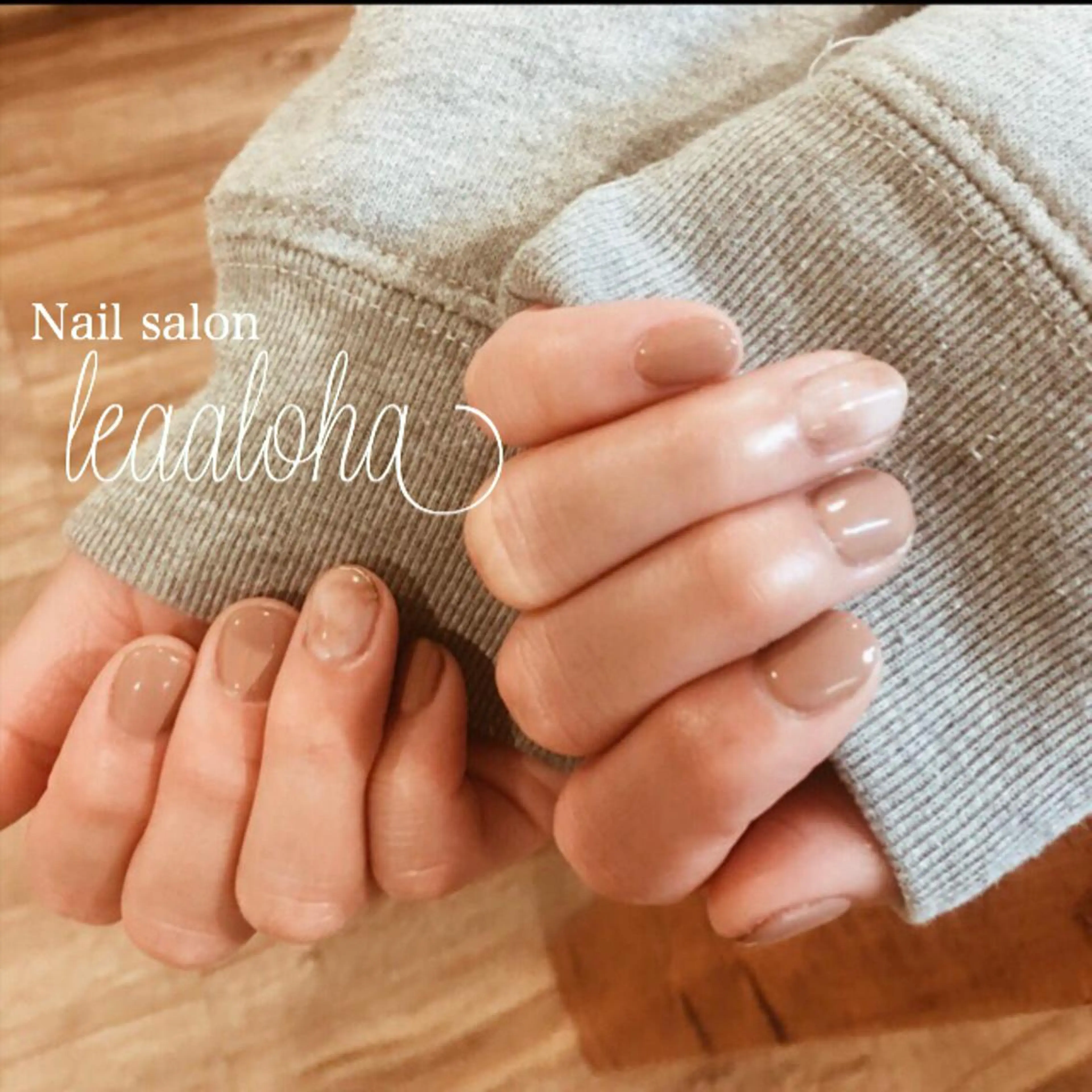 ネイル アートネイル ブラウン クリアネイル フットネイル ジェルネイル leaaloha byBROWN HAIR所属・レアアロハ宇都宮 /ネイル.メンズ脱毛のネイルデザイン