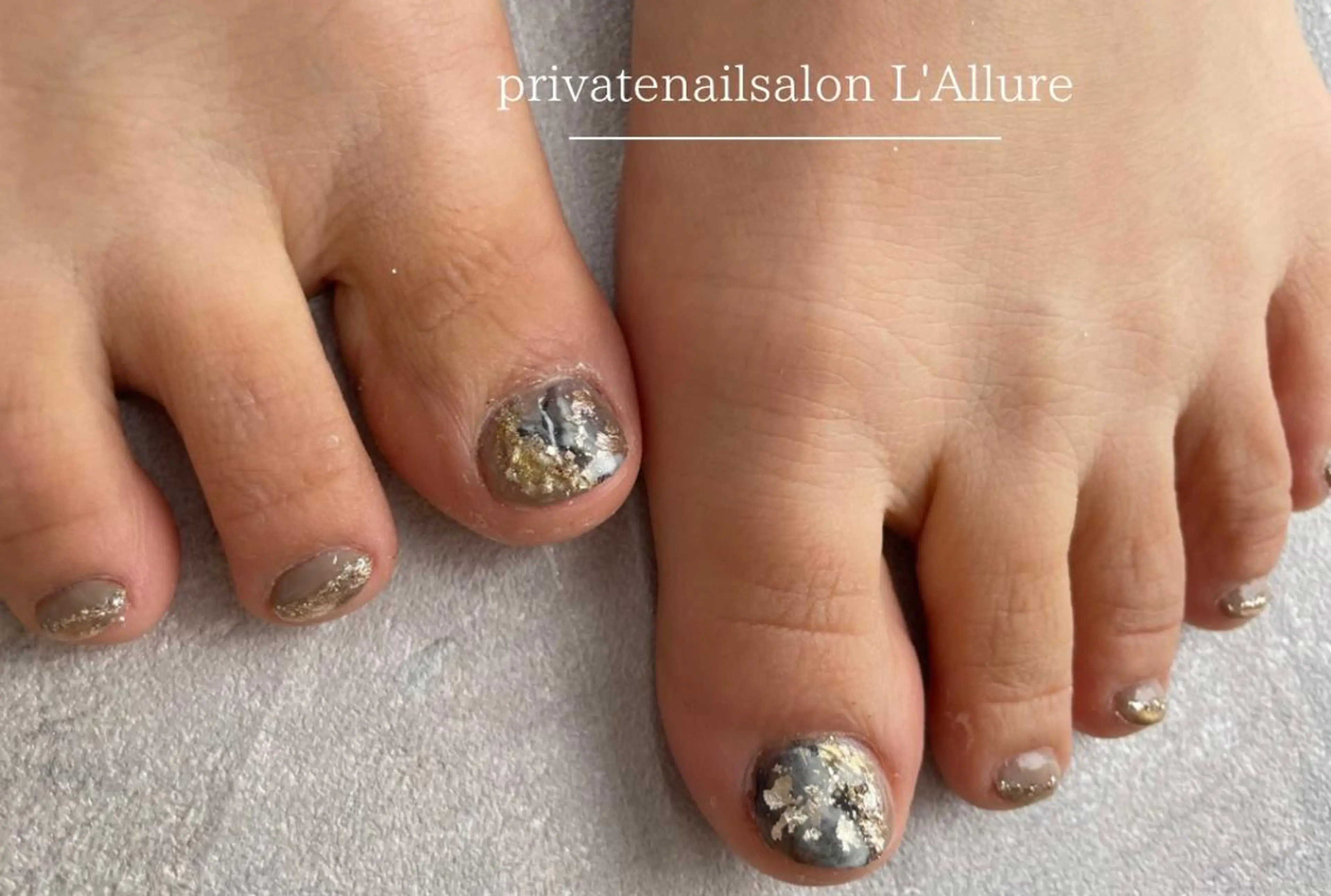 ネイル アートネイル フットネイル nailsalon -L'Allure-のネイルデザイン