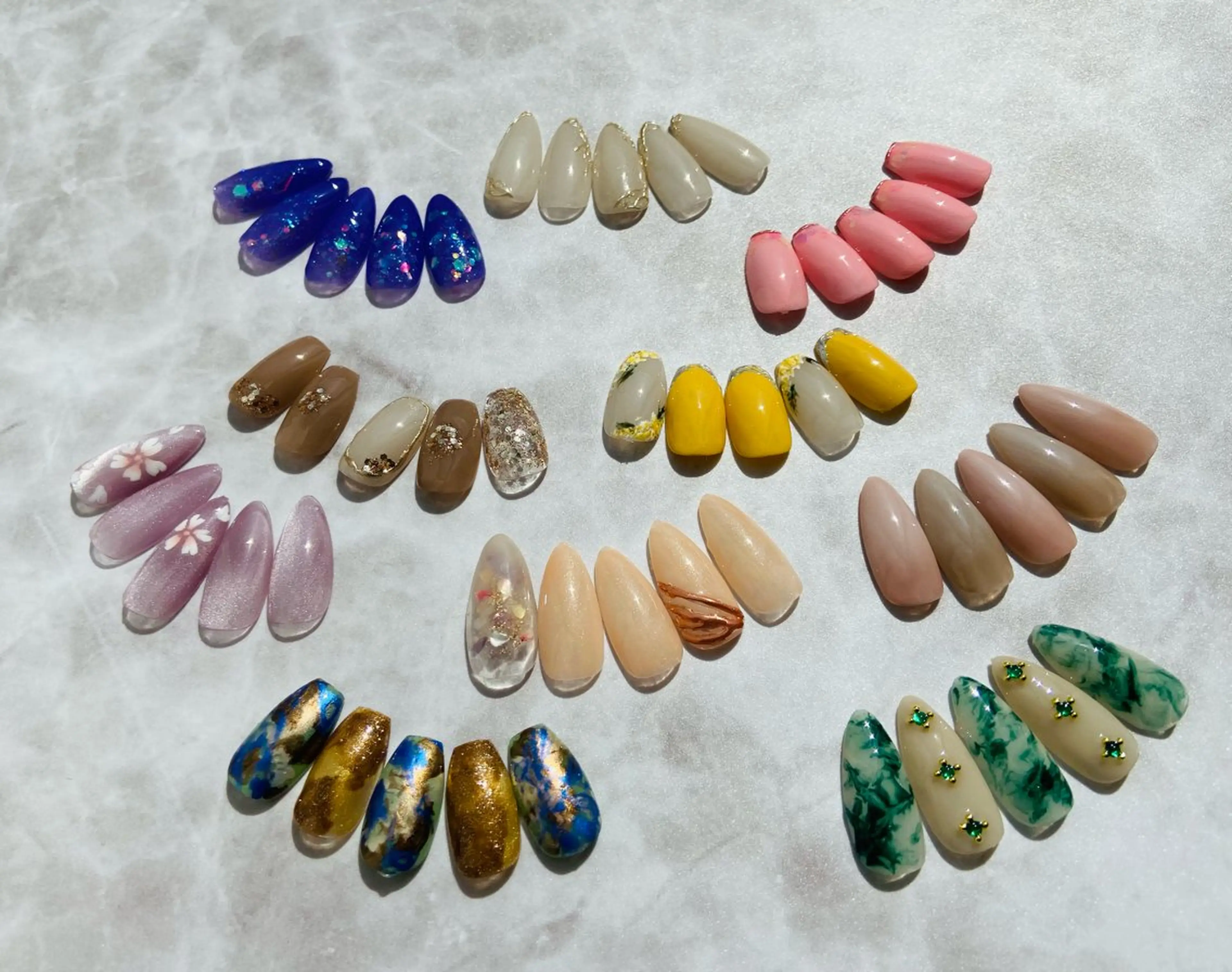 ネイル A-nail あずさ　閉店のネイルデザイン
