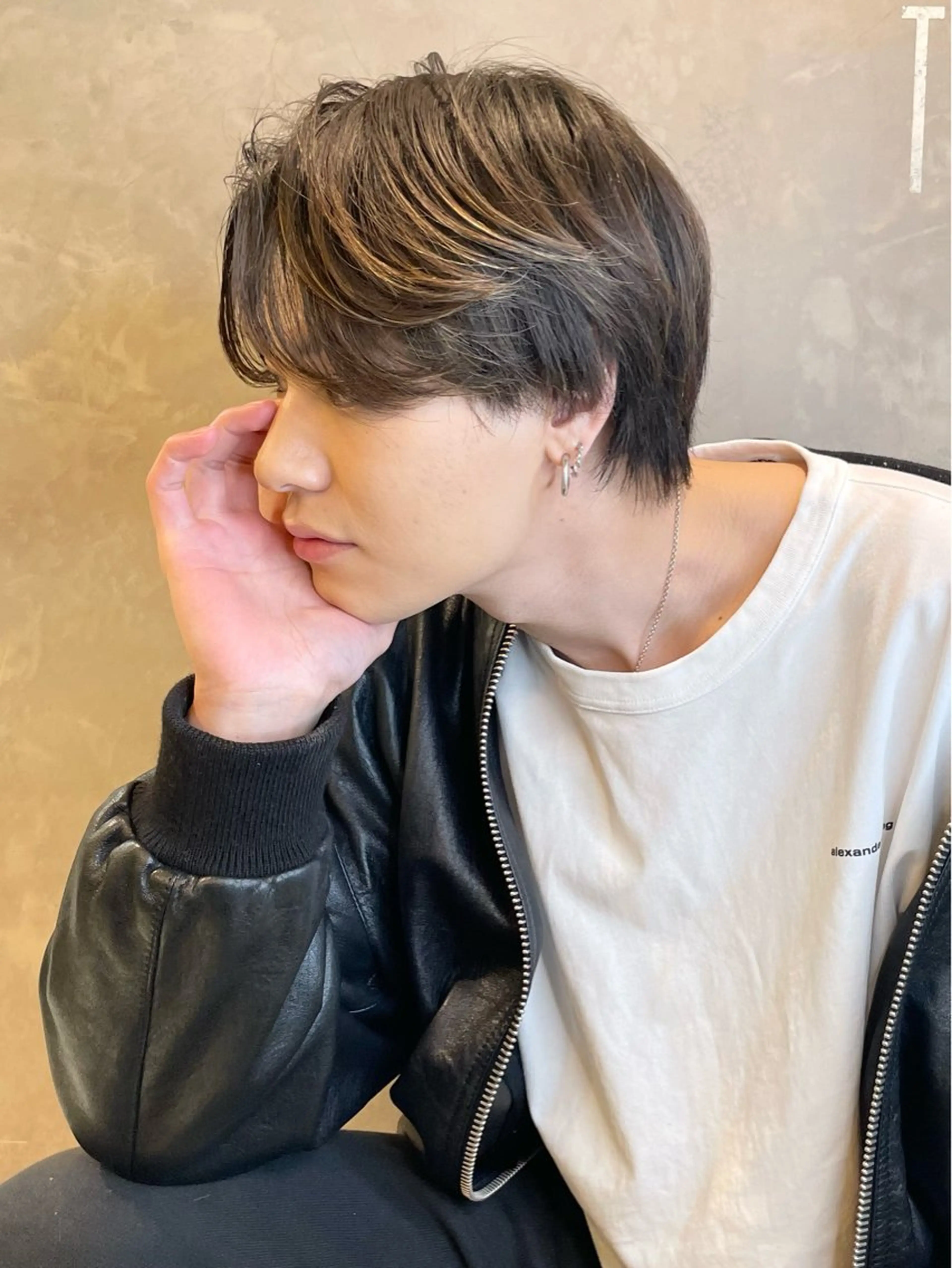 💇‍♂️白髪の方限定　カットカラーハイライト　動画撮影可能な方限定の写真