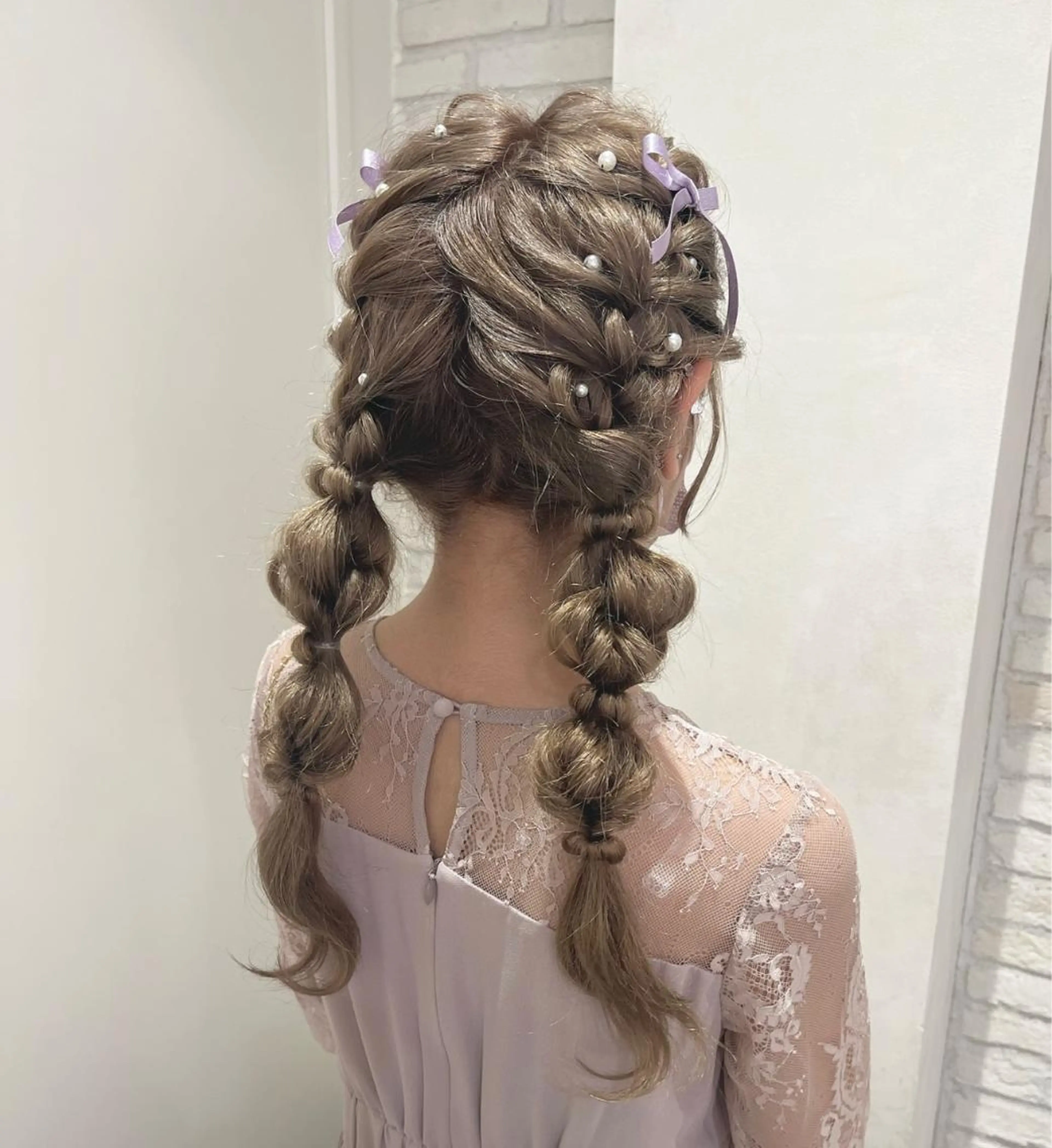 ロング ツインテール euro sakiのマツエク・マツパデザイン