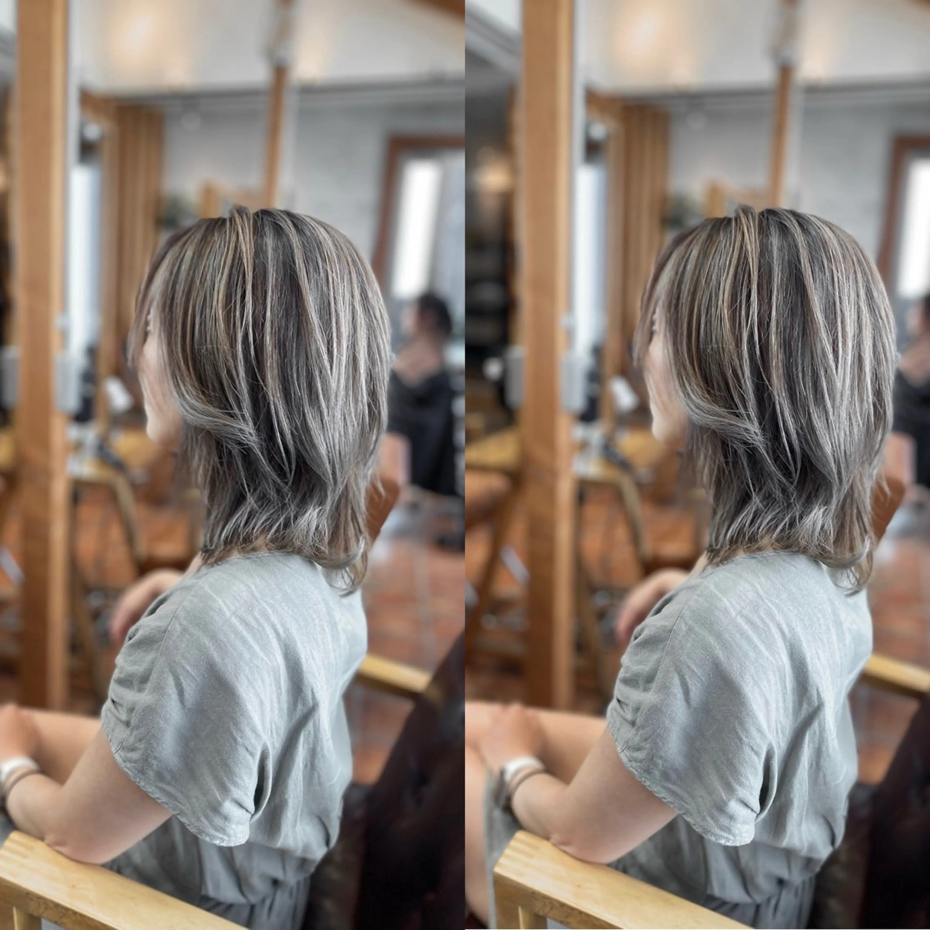 ミディアム カラー カット ヘアカラー 木村丈晴✂️ご来店 お待ちしてます😊のヘアスタイル