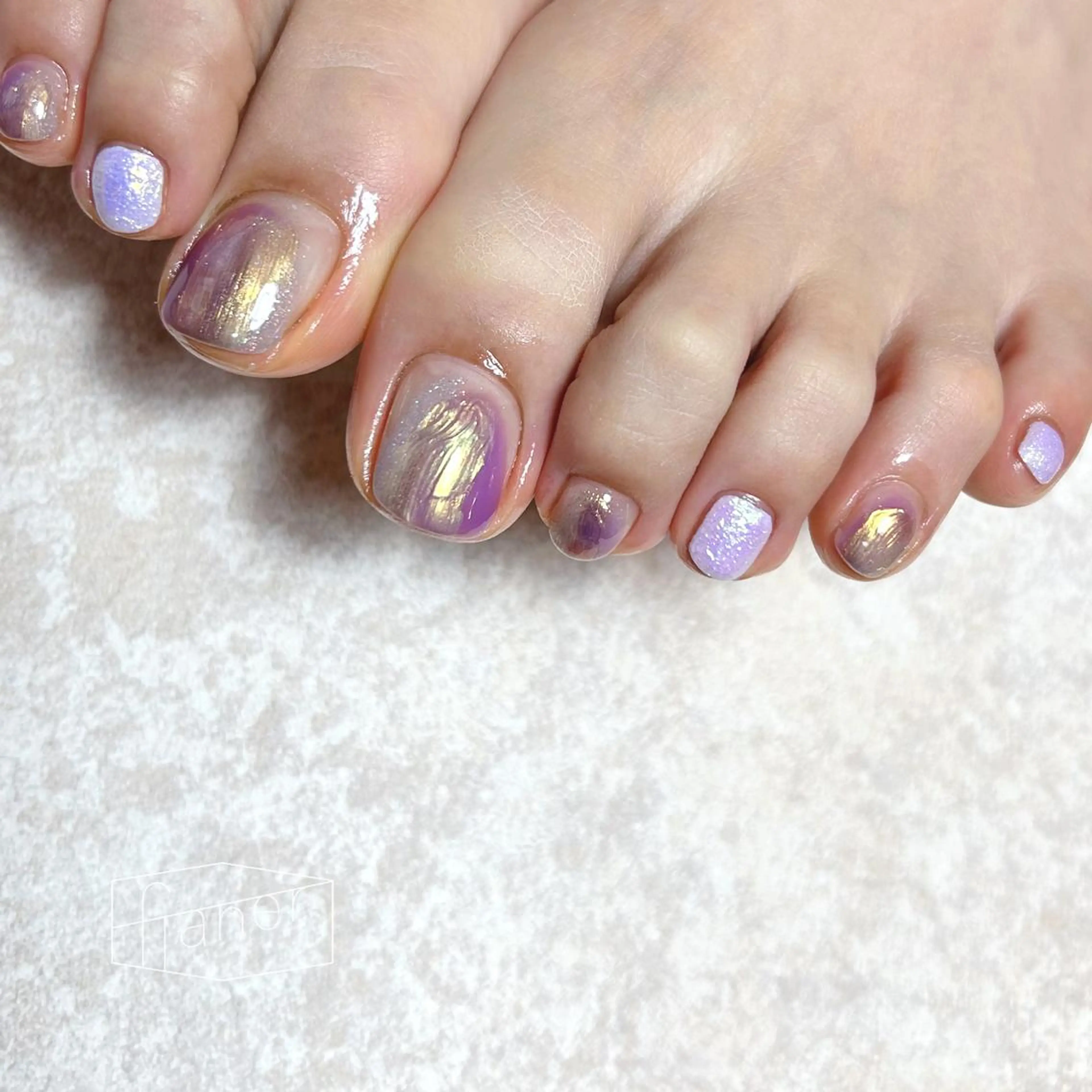 ネイル フットネイル flaner所属・KAORI ㅤのネイルデザイン