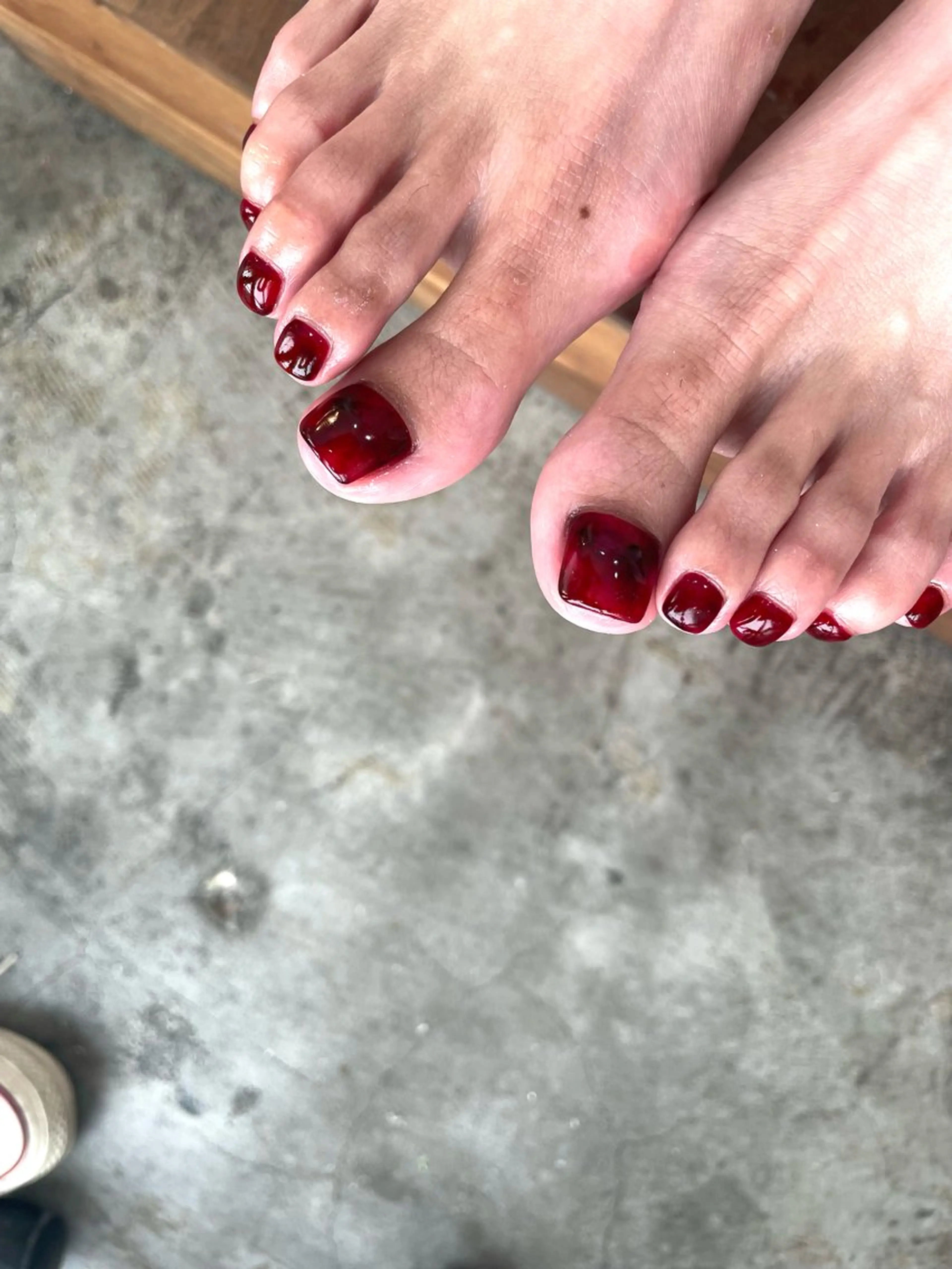 ネイル フットネイル lowaly所属・NAKAMURA HARUKAのネイルデザイン