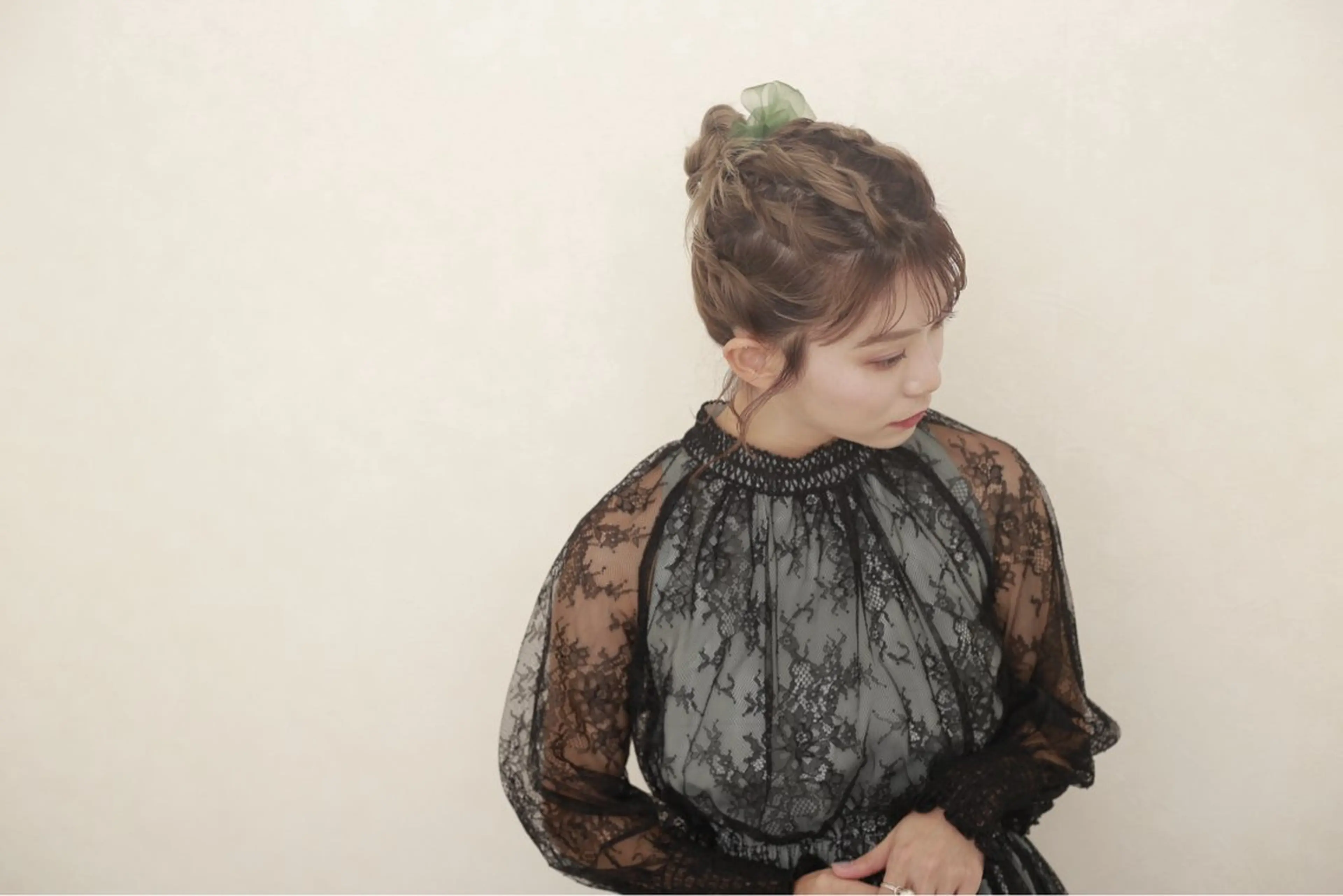 【お呼ばれセット💍🤍】ヘアセットの写真