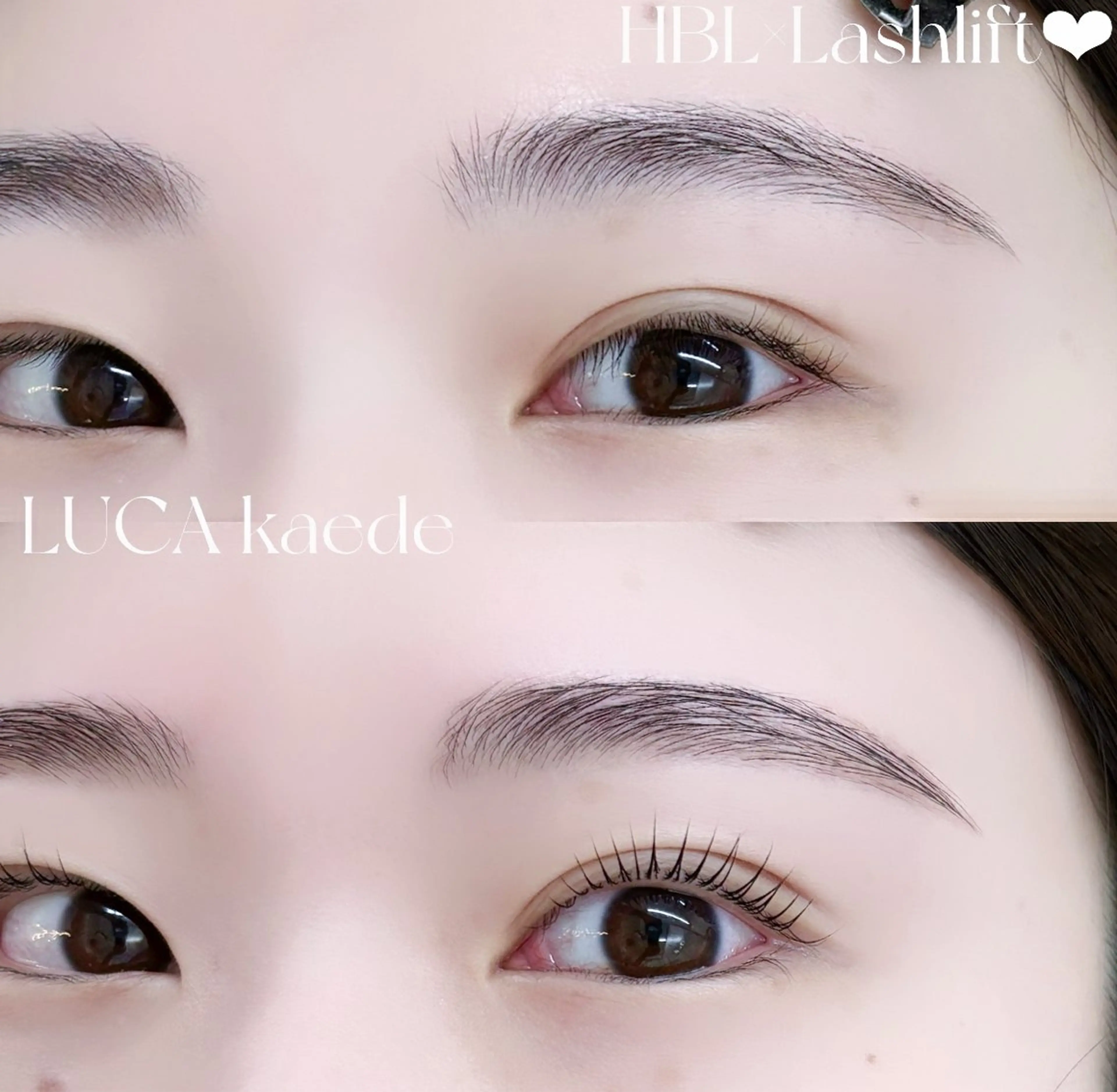 HBL＋美眉WAX【間引き・メイク込】➕選べるまつ毛パーマ【トリートメント・コーティング】kaede指名🌙の写真