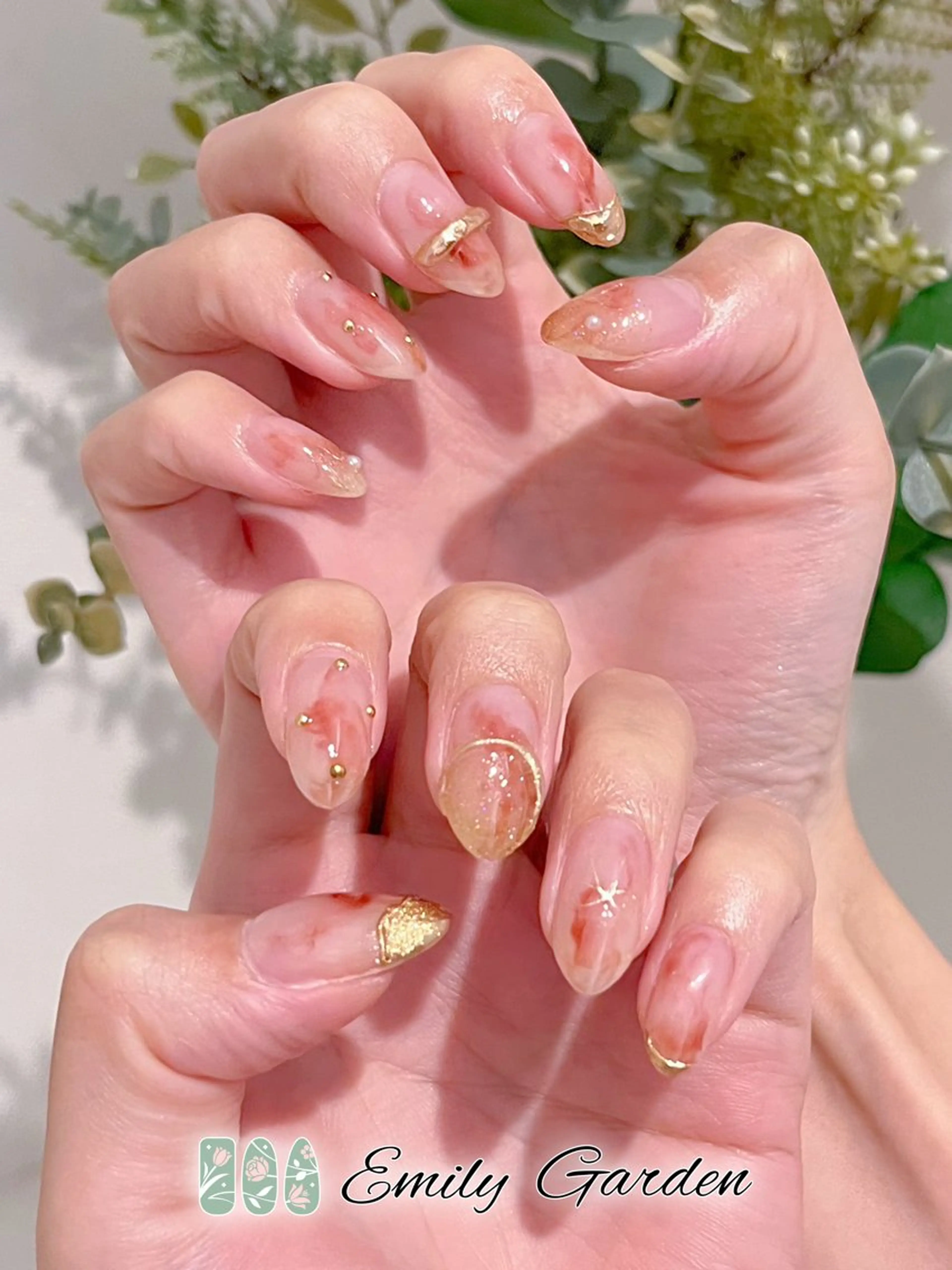 ニュアンス*3Dネイルの写真