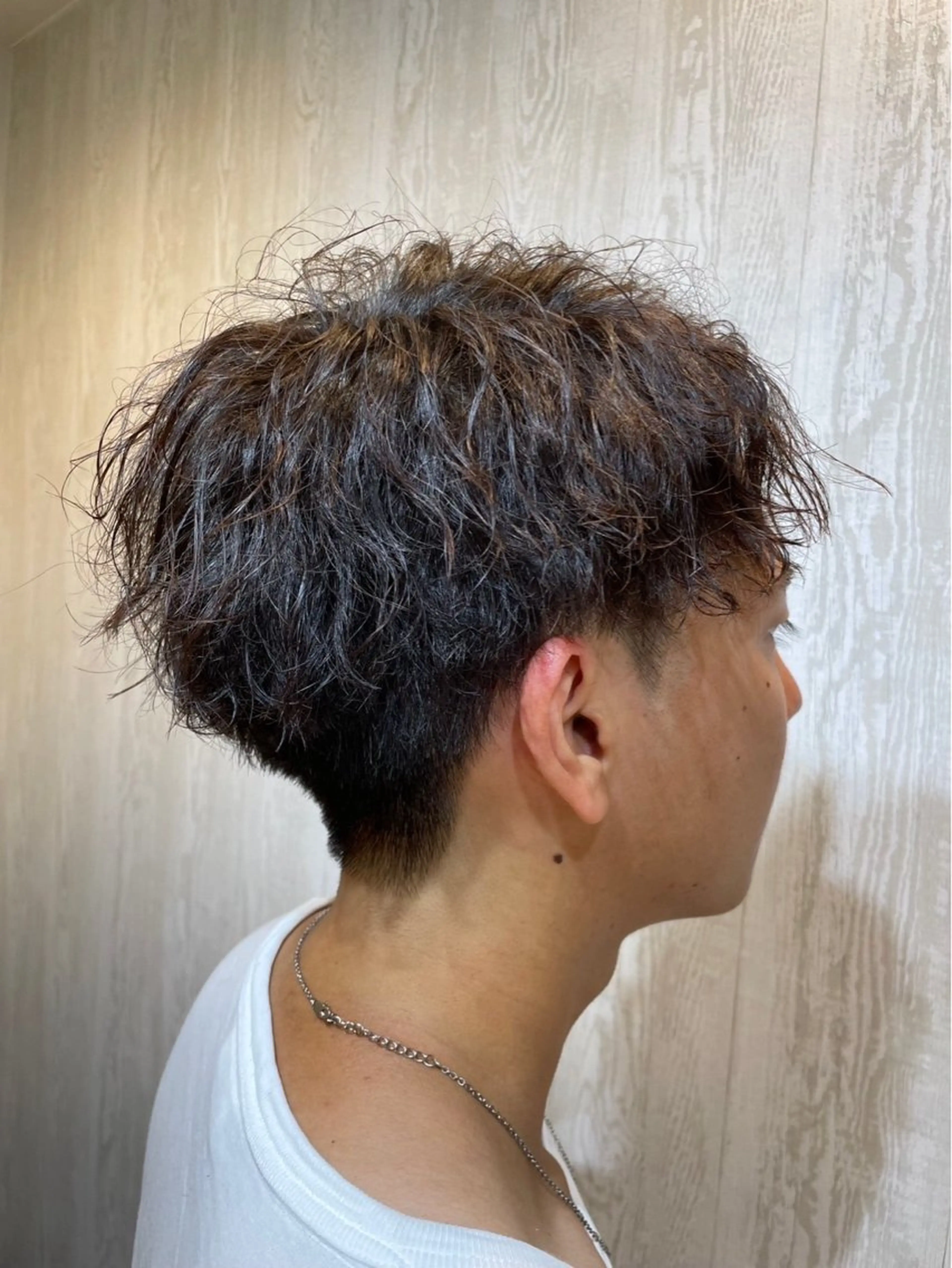 パーマ メンズ TELAHAIR 副店長 YUTOのヘアスタイル
