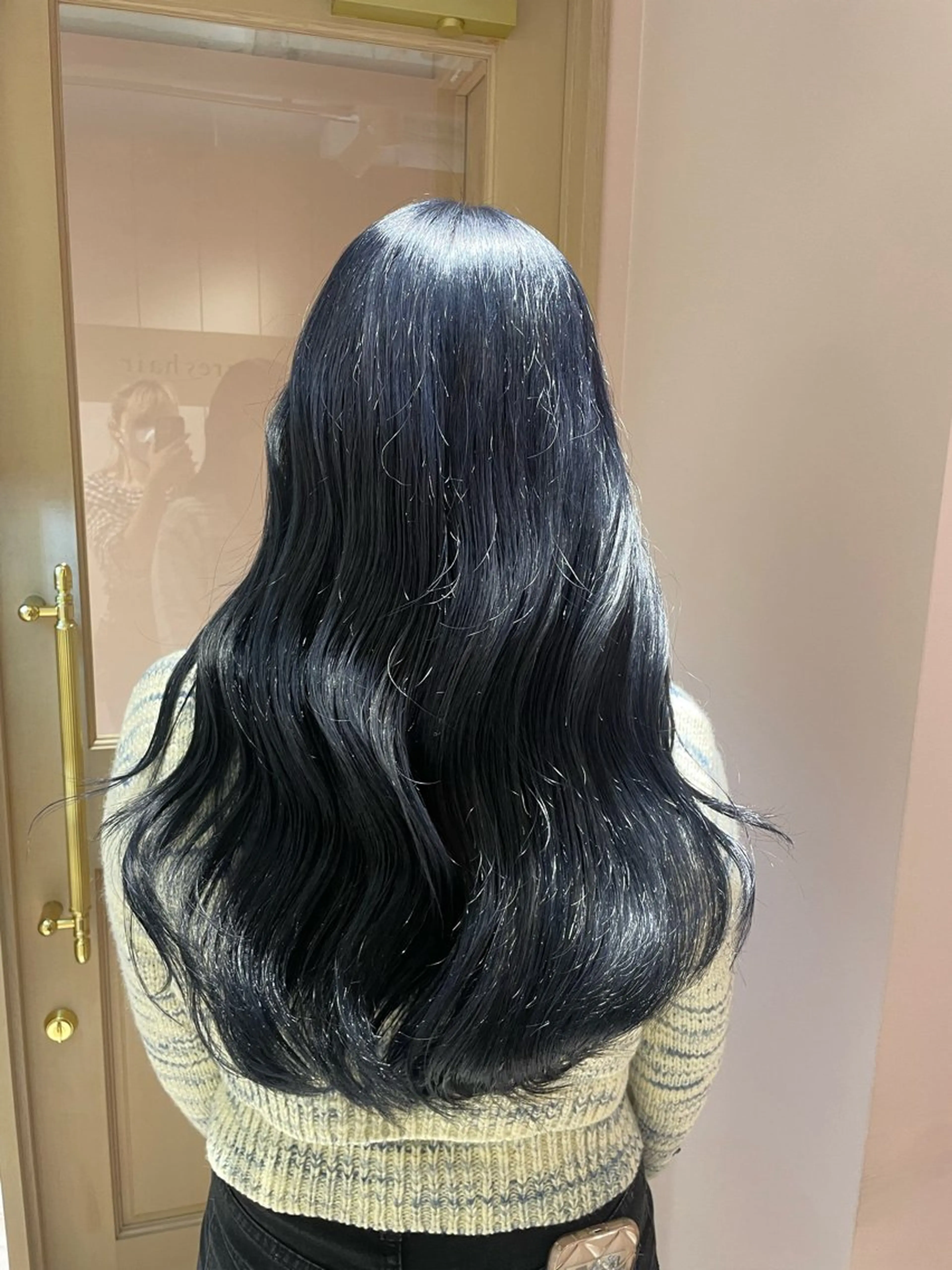 ロング ヘアカラー トリートメント ヘッドスパ マホ/日吉/髪質改善 /レイヤー/ガーリーのヘアスタイル