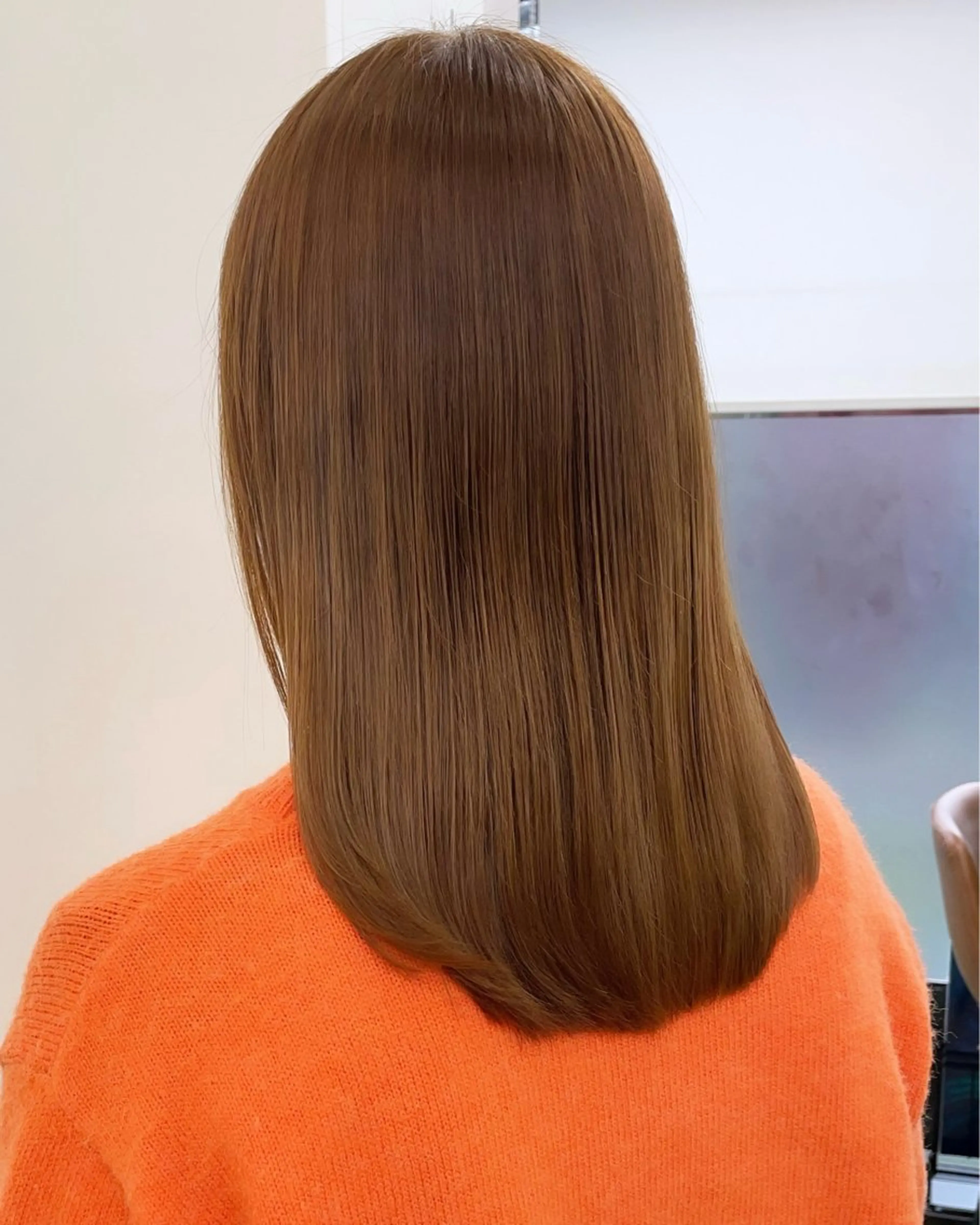 ミディアム トリートメント ヘアカラー トリートメント ✨髪質改善✨原宿 えのもと　はなのヘアスタイル