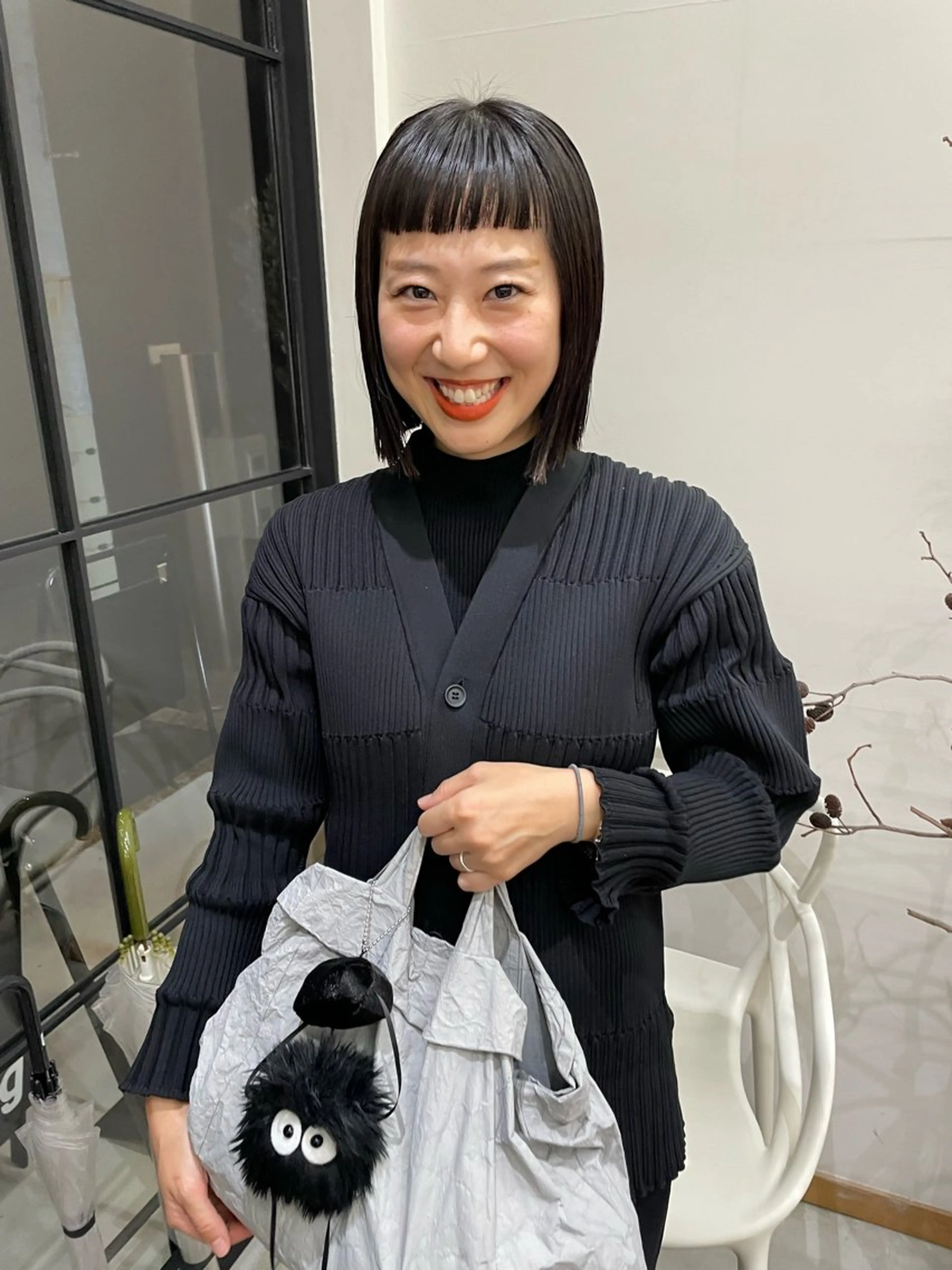 ミディアム カラー パーマ ヘアアレンジ メンズ カット ヘアカラー トリートメント tatsumi/ボブ ウルフ/レイヤーのヘアスタイル