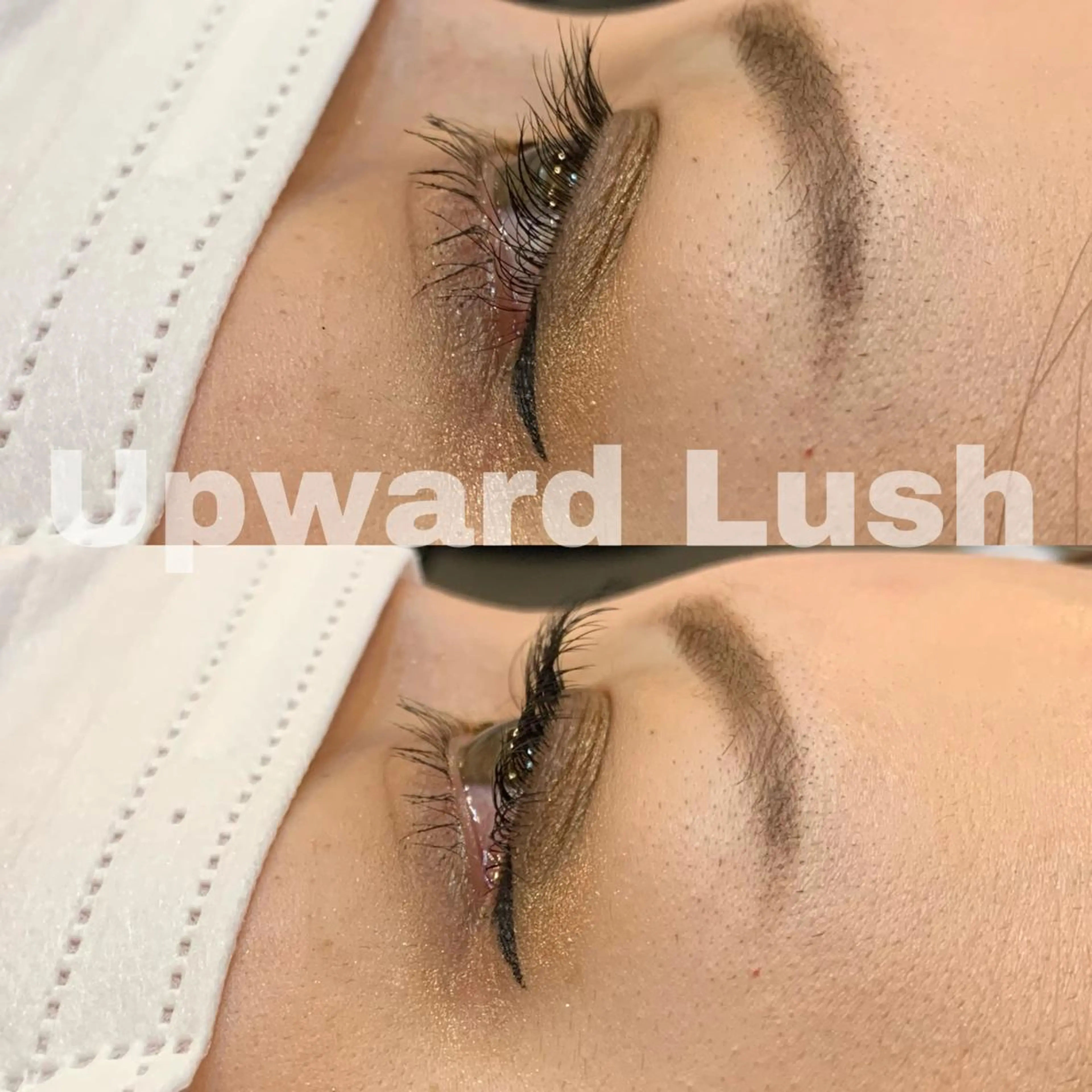 マツエク・マツパ アップワードラッシュ EYELA甲府昭和 hiraiのマツエク・マツパデザイン