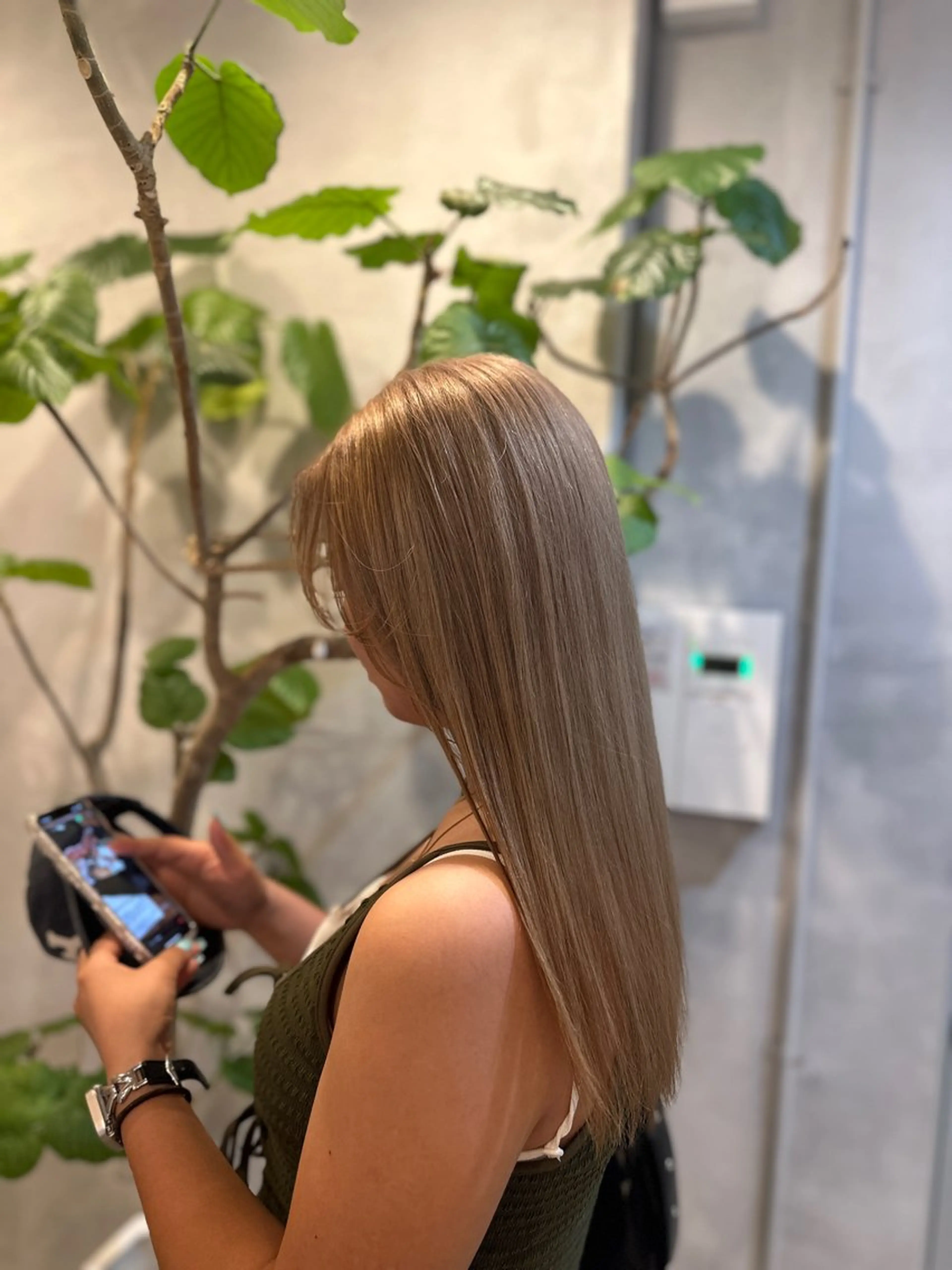 カラー 木村 心海☆明石のヘアスタイル