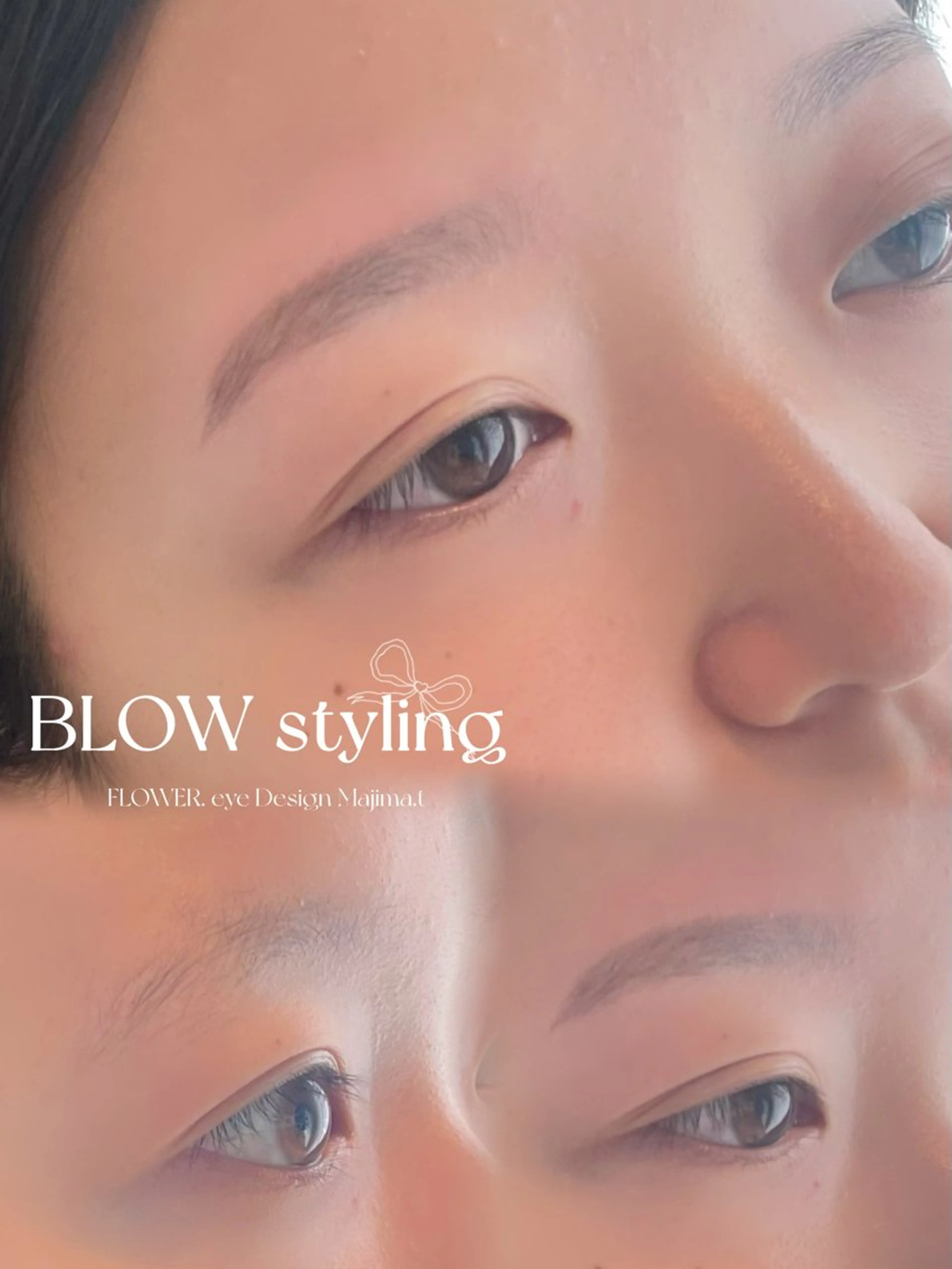 アイブロウ ワックス脱毛 Flower.eye Design所属・majima tomomiのマツエク・マツパデザイン
