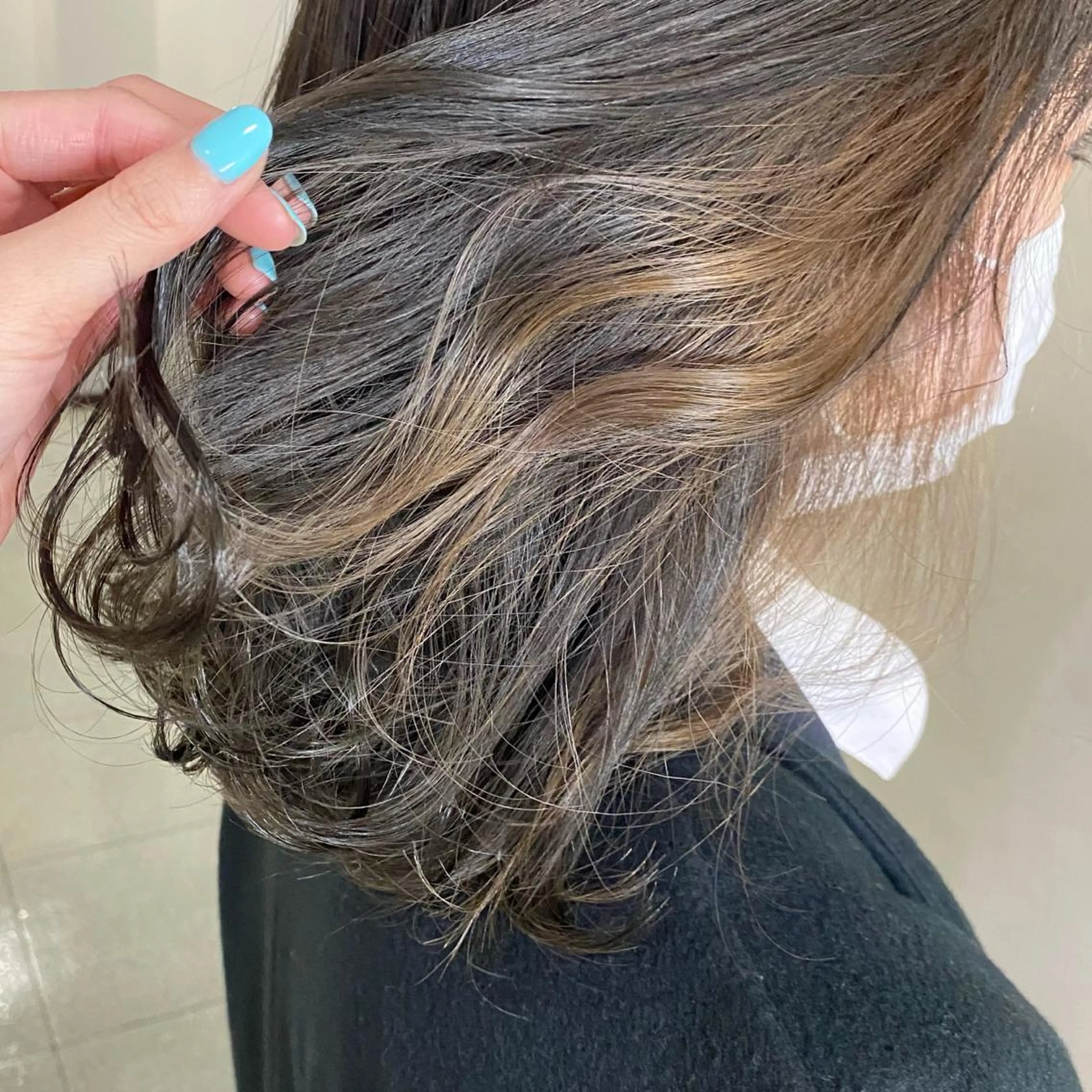 ショート カラー ブリーチ インナーカラー Legami 熊本(レガーミ)所属・清村 和音のヘアスタイル