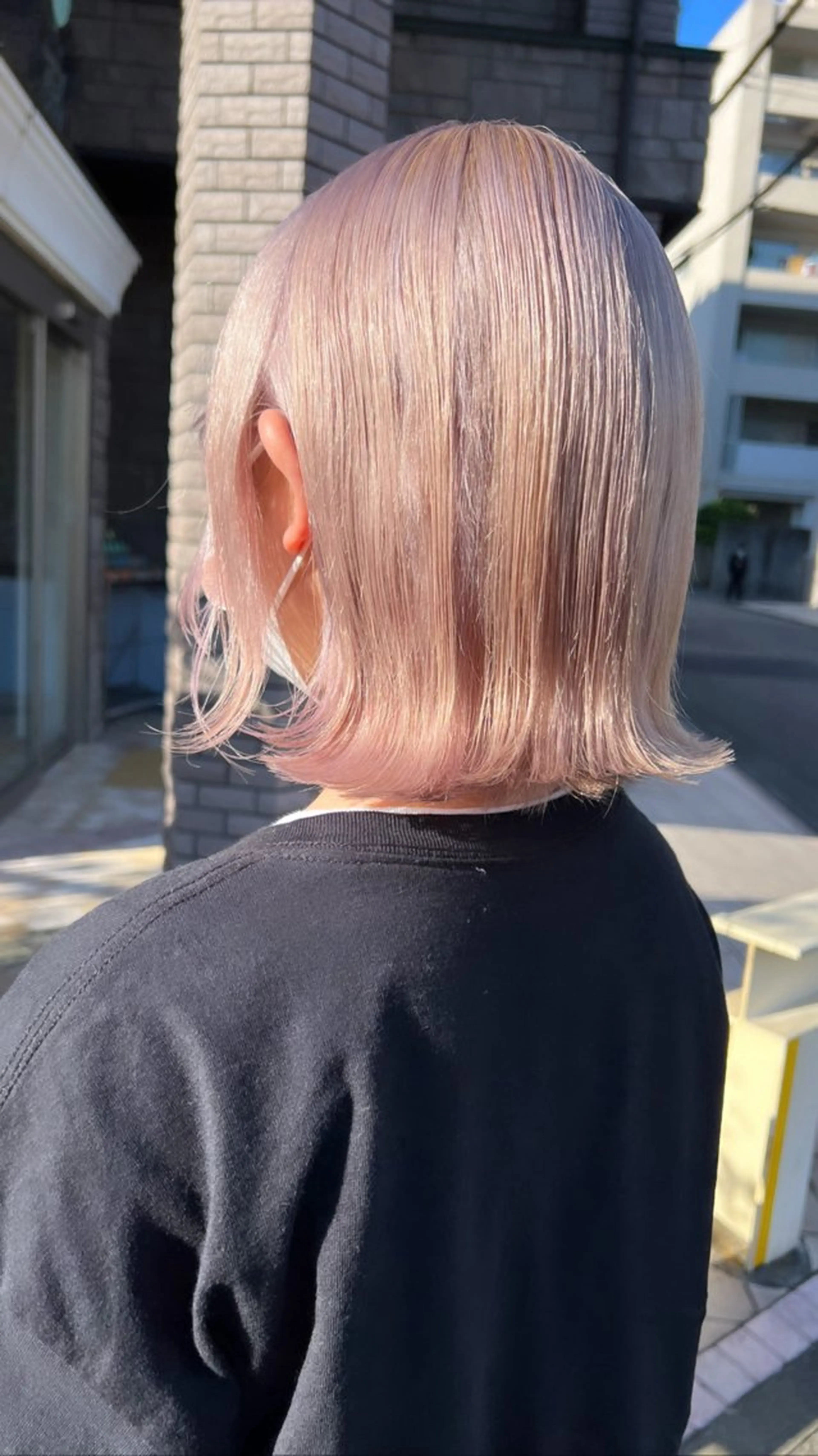 ショート カラー カラースペシャリスト ・齊藤 羽瑠輝のヘアスタイル