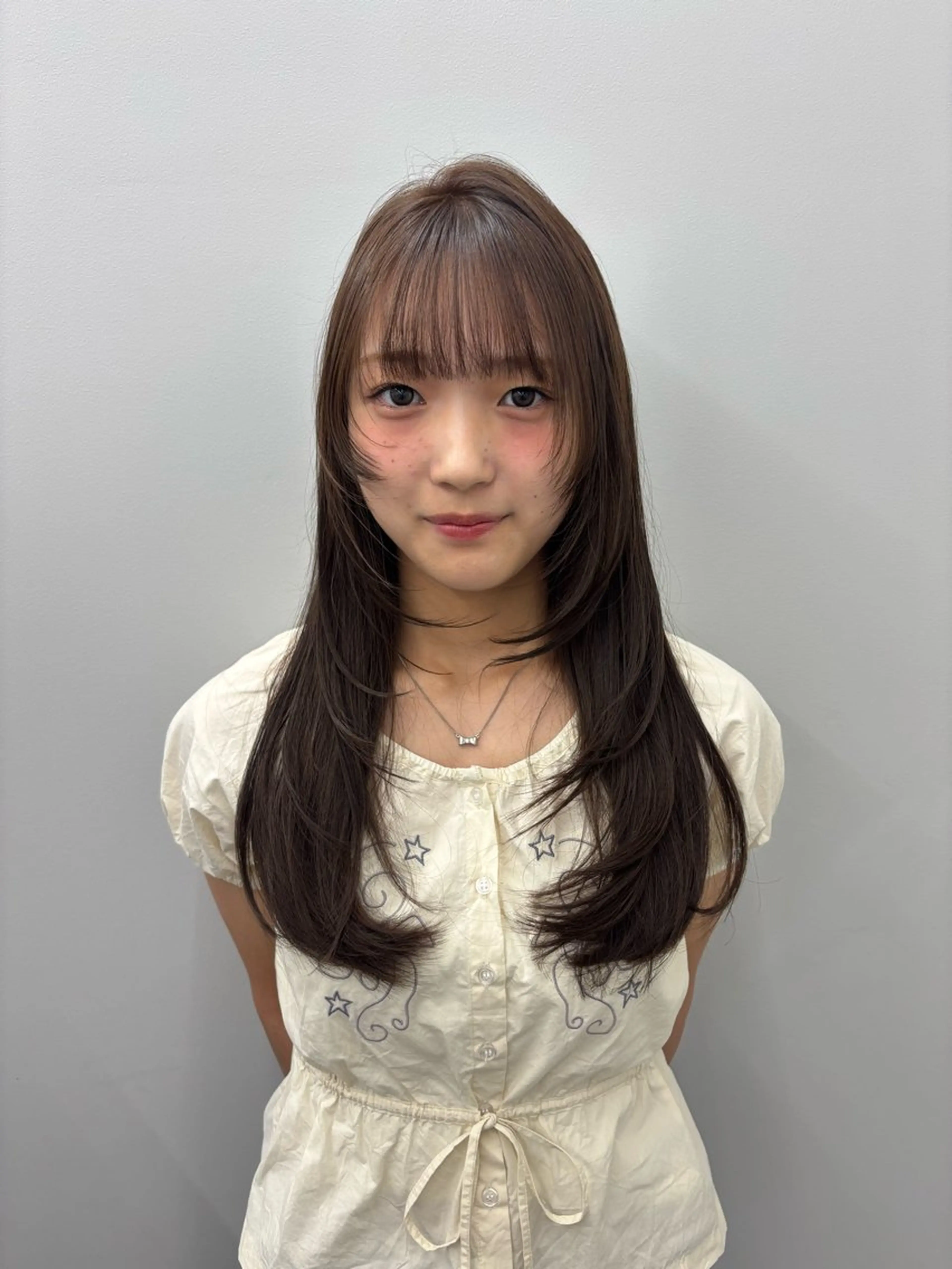 ロング カット ヘアカラー トリートメント ROCCO3rd / りんなのヘアスタイル