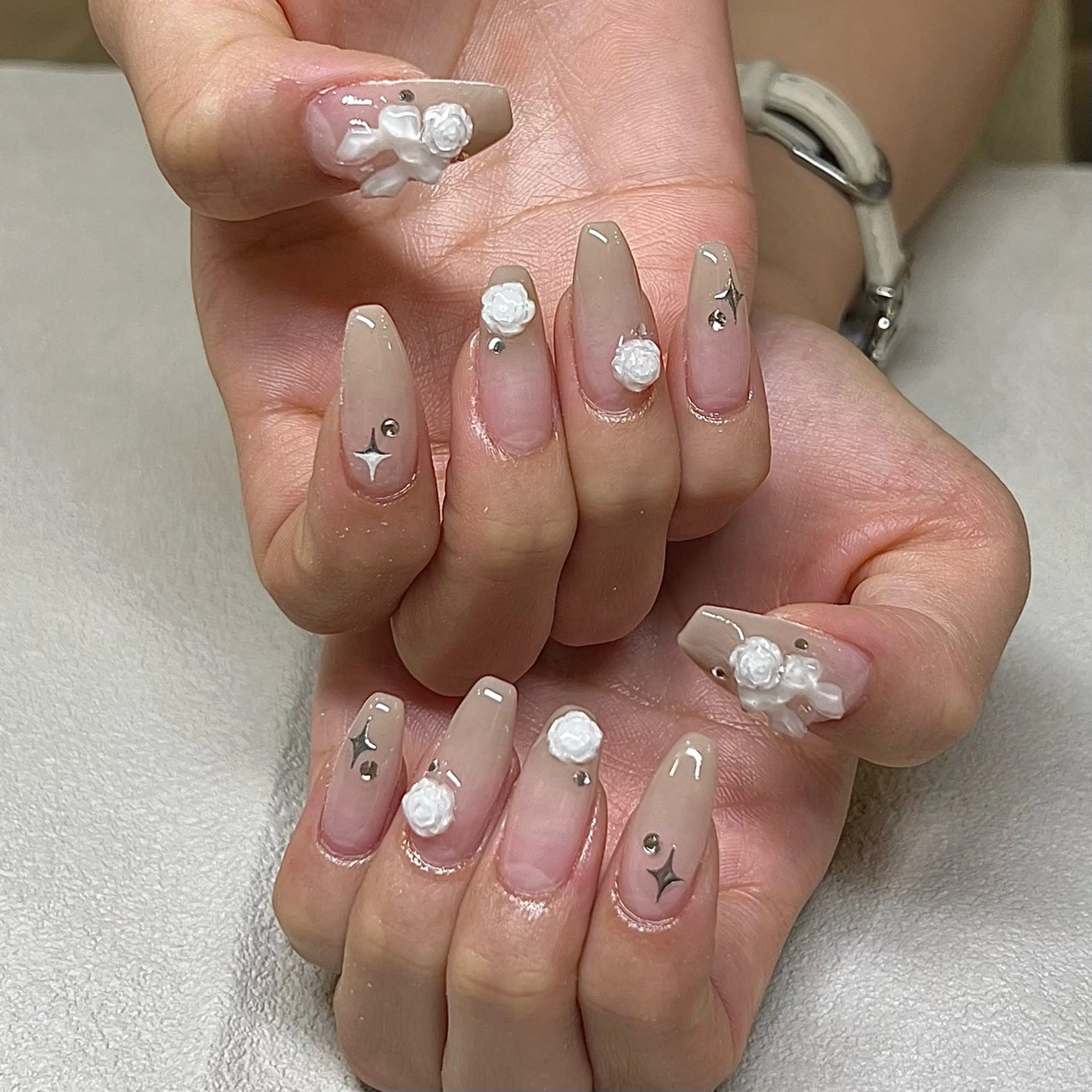 ネイル ハンドネイル maison de NALI ୨ৎ 鶴田のネイルデザイン