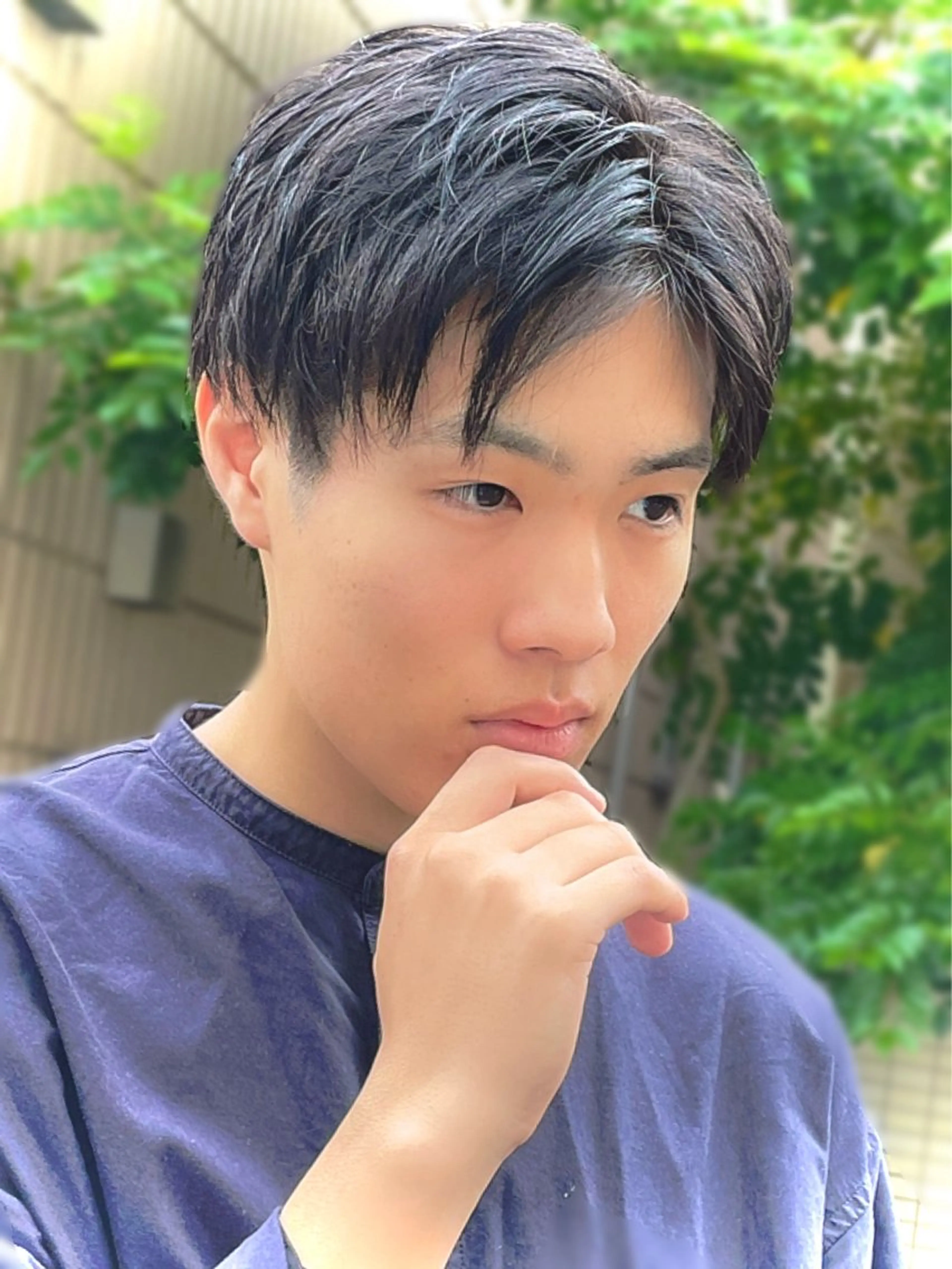 ショート メンズ hair&nail NO-MU所属・羽田 陽祐のヘアスタイル