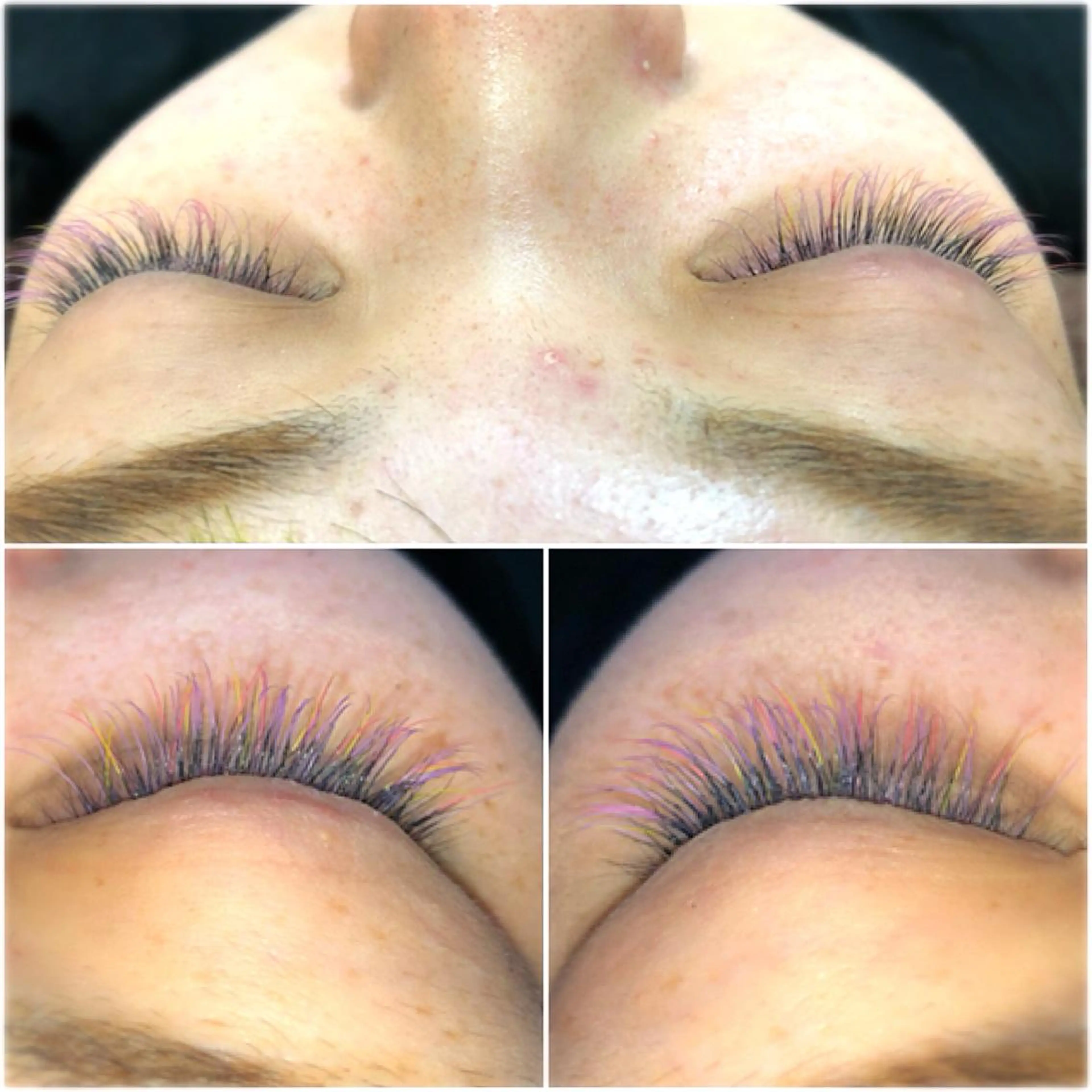 マツエク・マツパ カラーマツエク Min Te Lash 石澤のマツエク・マツパデザイン