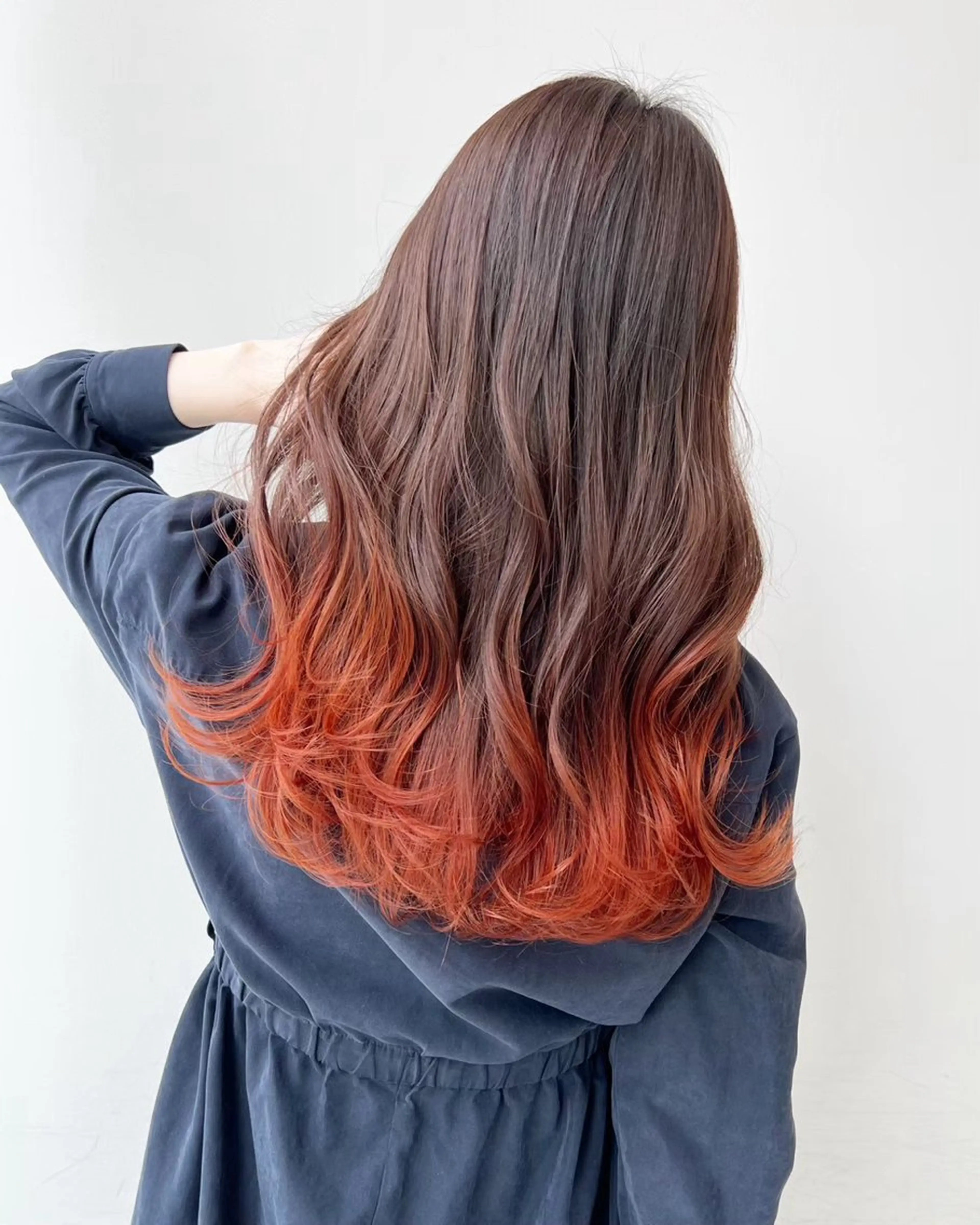 ロング カラー パーマ ロング amble luxe 髪質改善 💕のヘアスタイル