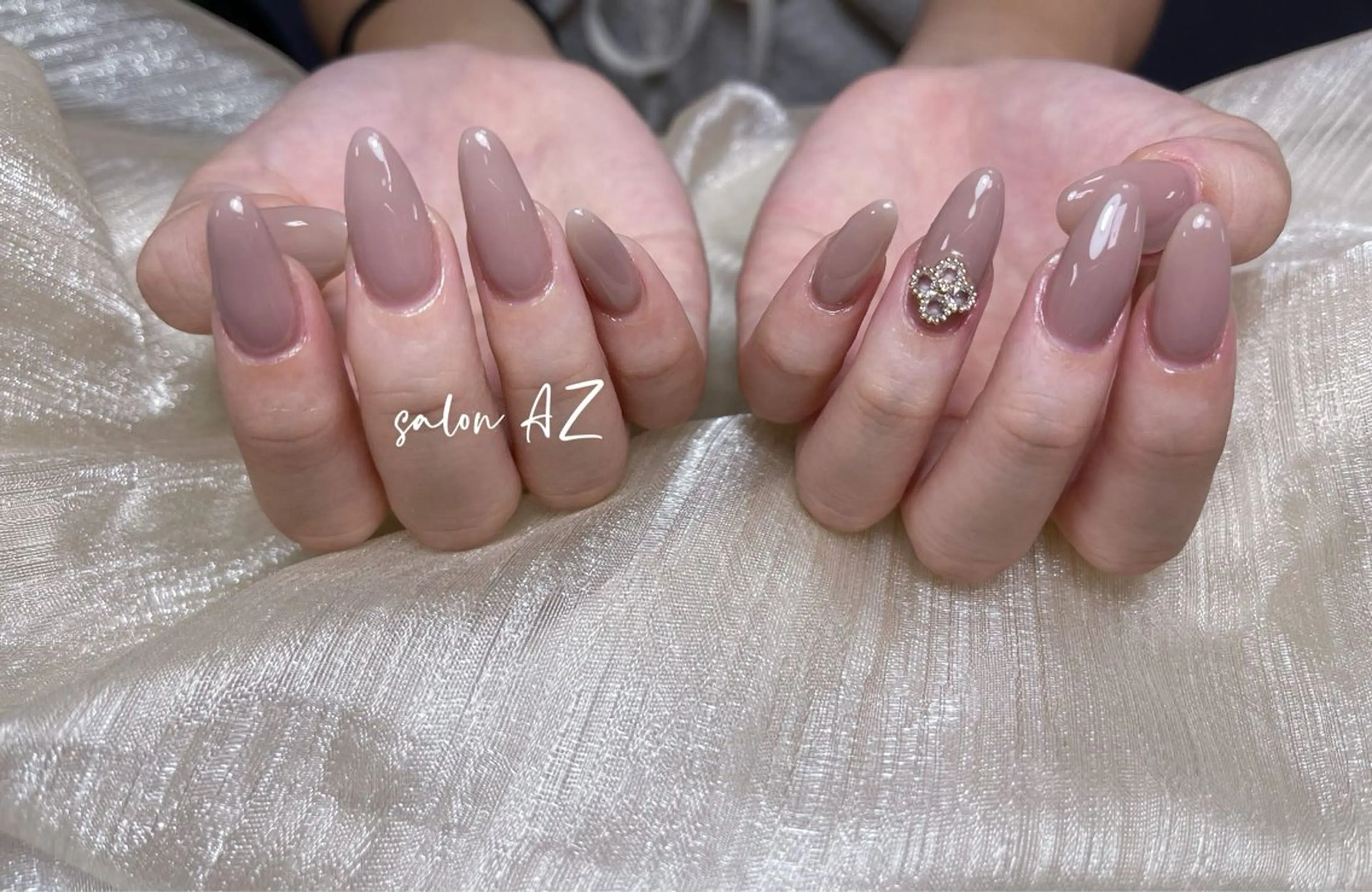 ネイル ワンカラーネイル salon AZのネイルデザイン