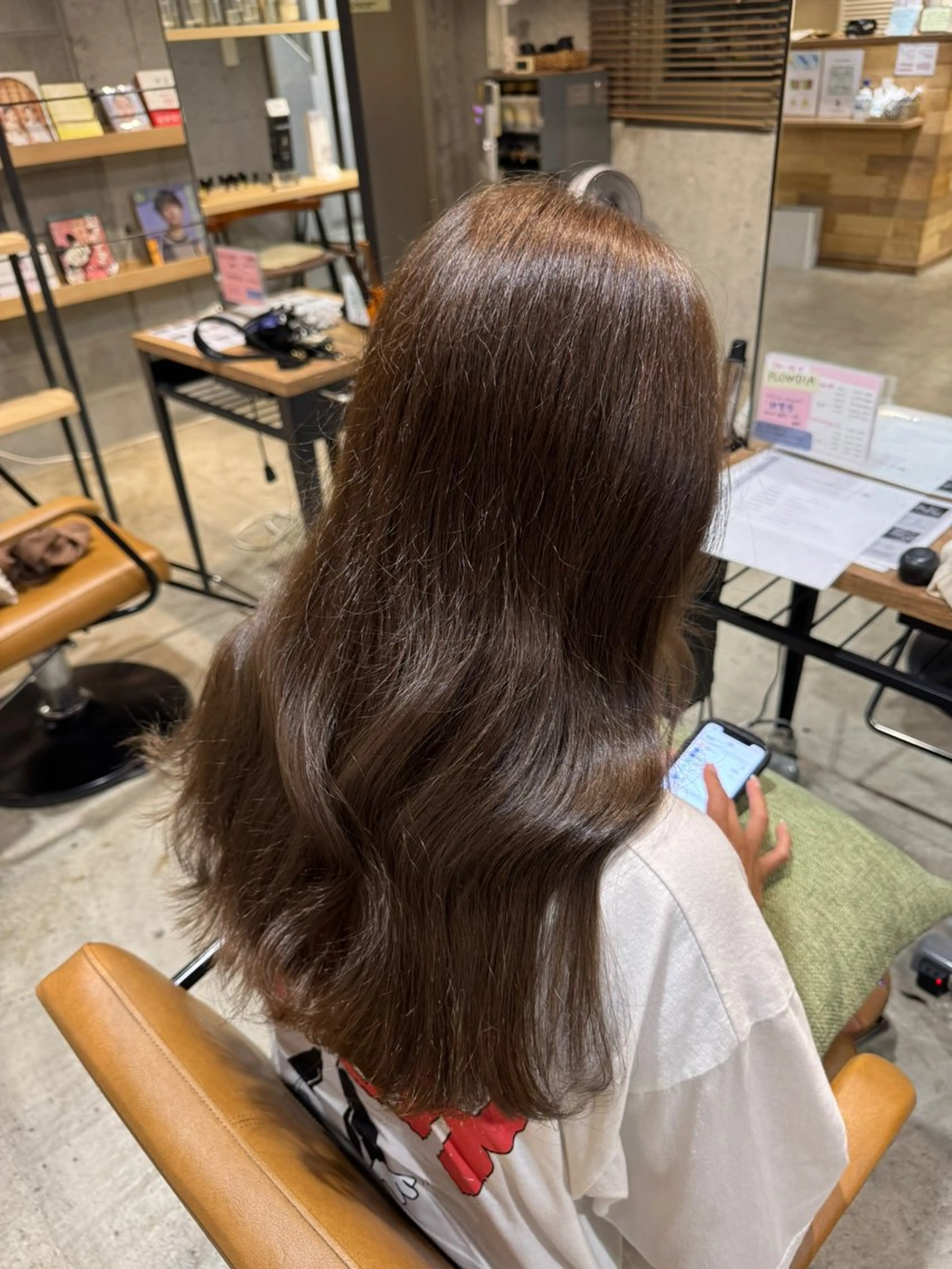 ロング カラー ヘアカラー La Bonheur hair parfait所属・谷本虎太郎　艶カラー 🌈髪質改善のヘアスタイル