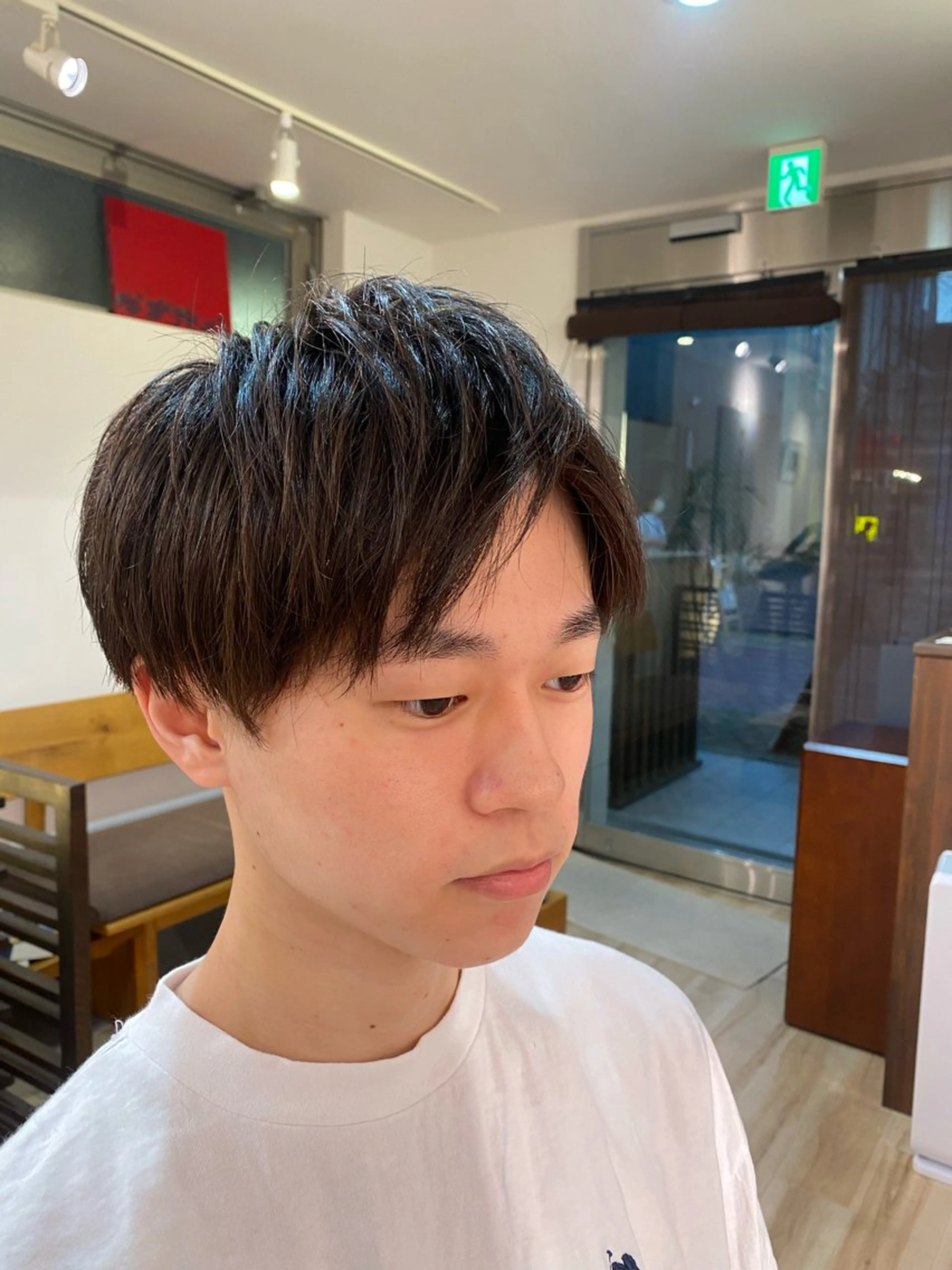 ショート メンズ マッシュ 刈り上げ ショートヘア カット WAWA 高円寺 祥一朗のヘアスタイル