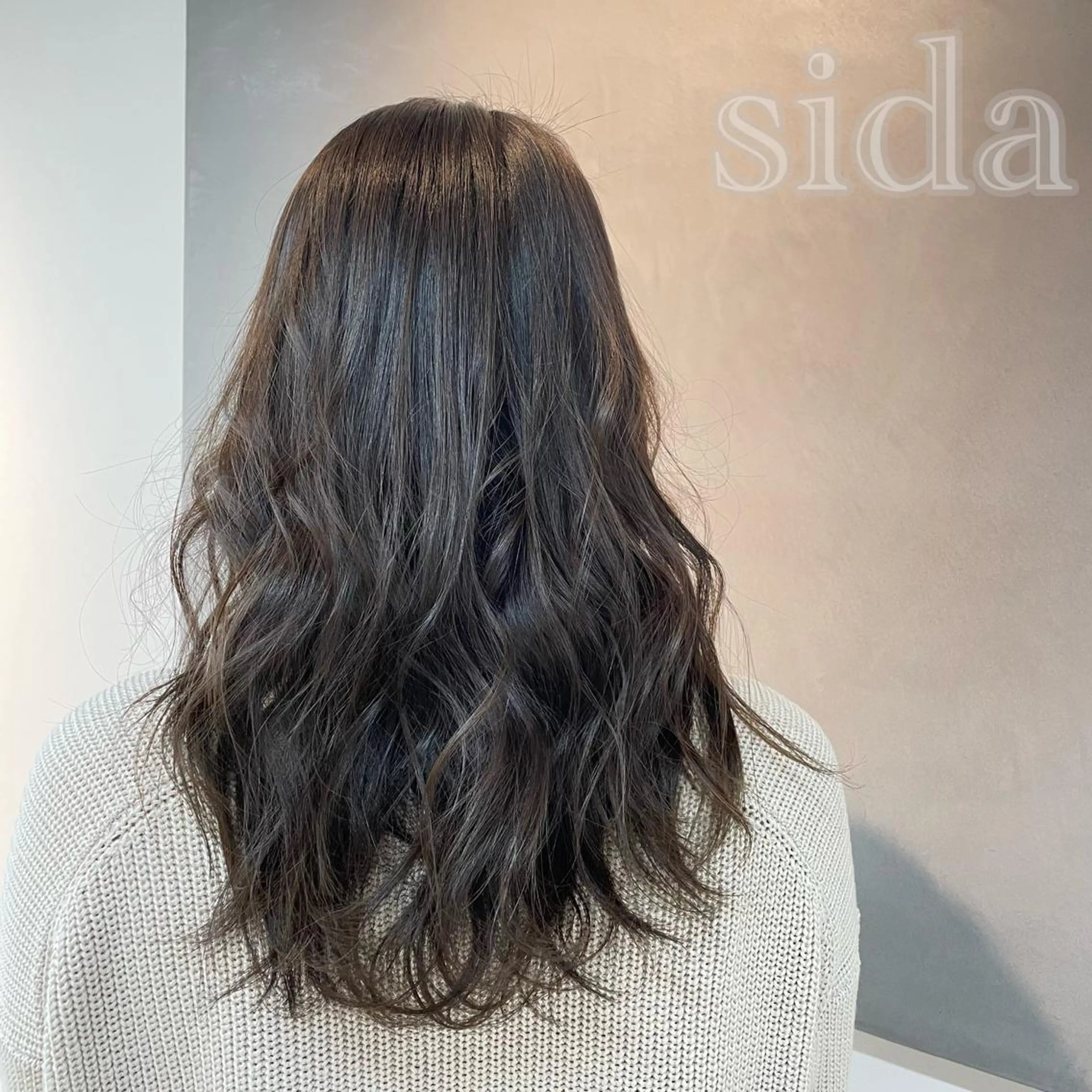 ロング カラー カット ヘアカラー トリートメント sida西院店/ 西村真夜のヘアスタイル
