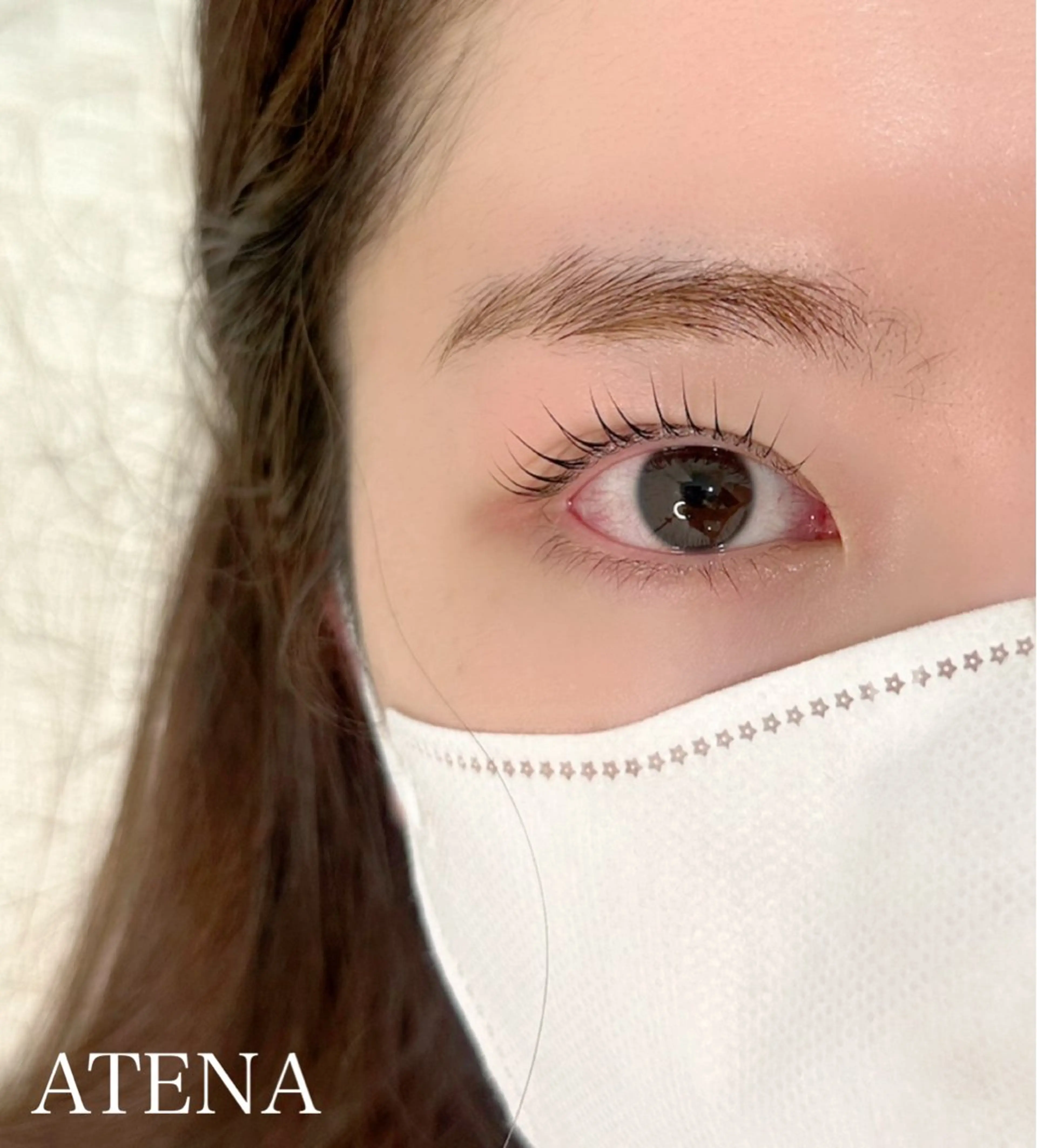 マツエク・マツパ ATENA RINOのマツエク・マツパデザイン