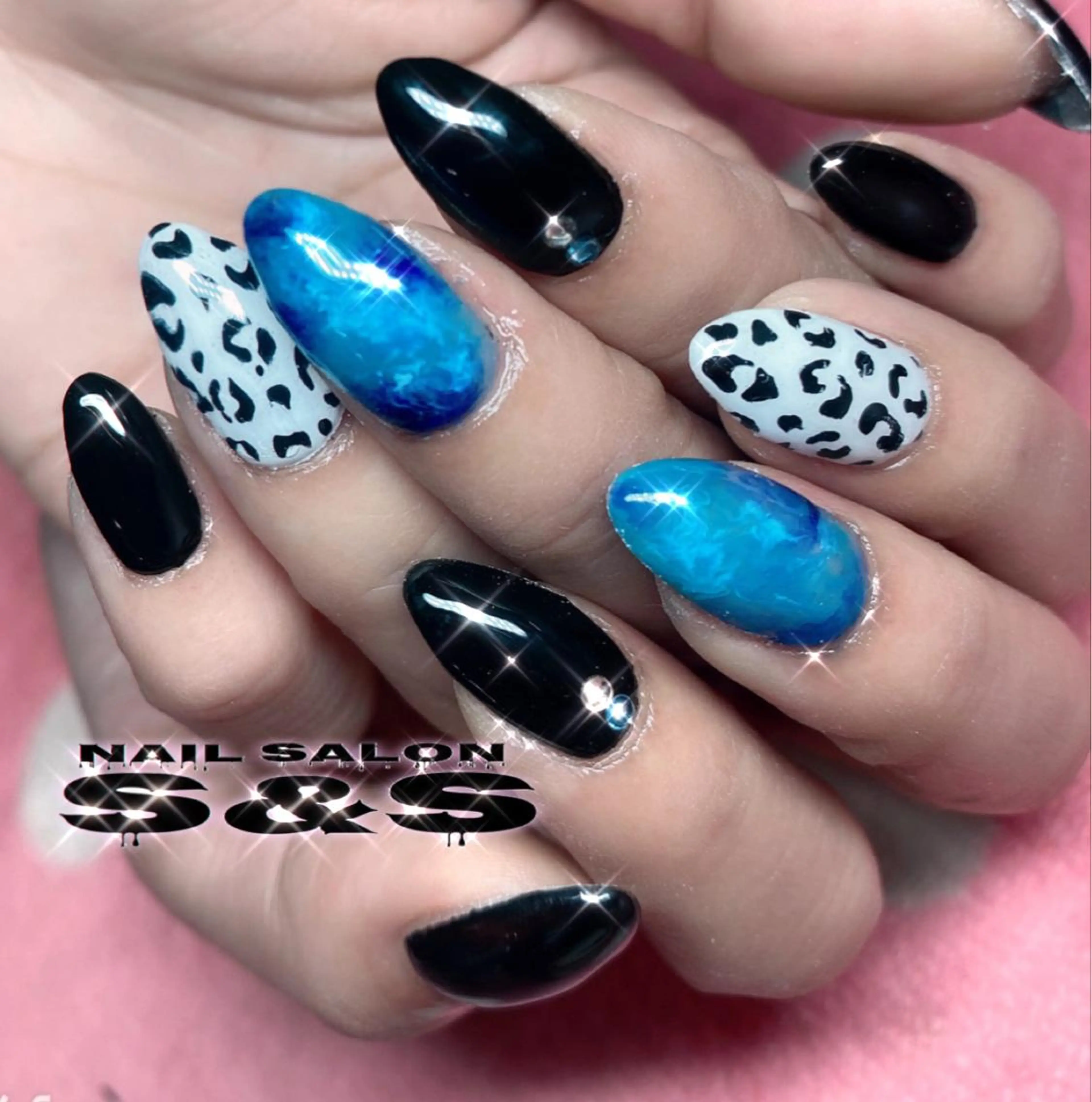 ネイル 長さ出し メンズネイル 持ち込み スカルプネイル S&S 村田小百合のネイルデザイン