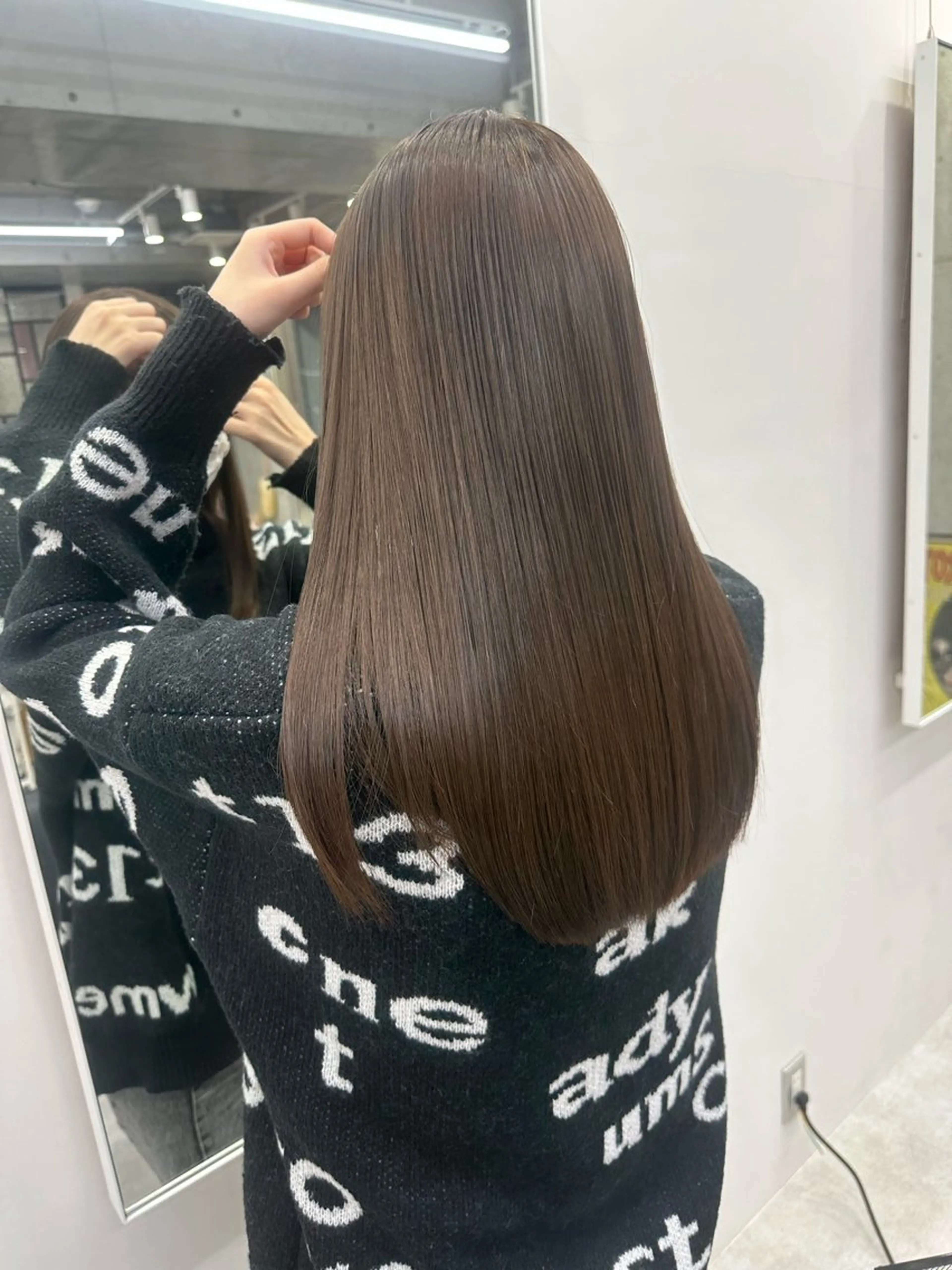 ロング カット 縮毛矯正 トリートメント MAI/髪質改善/ 幹細胞トリートメントのヘアスタイル